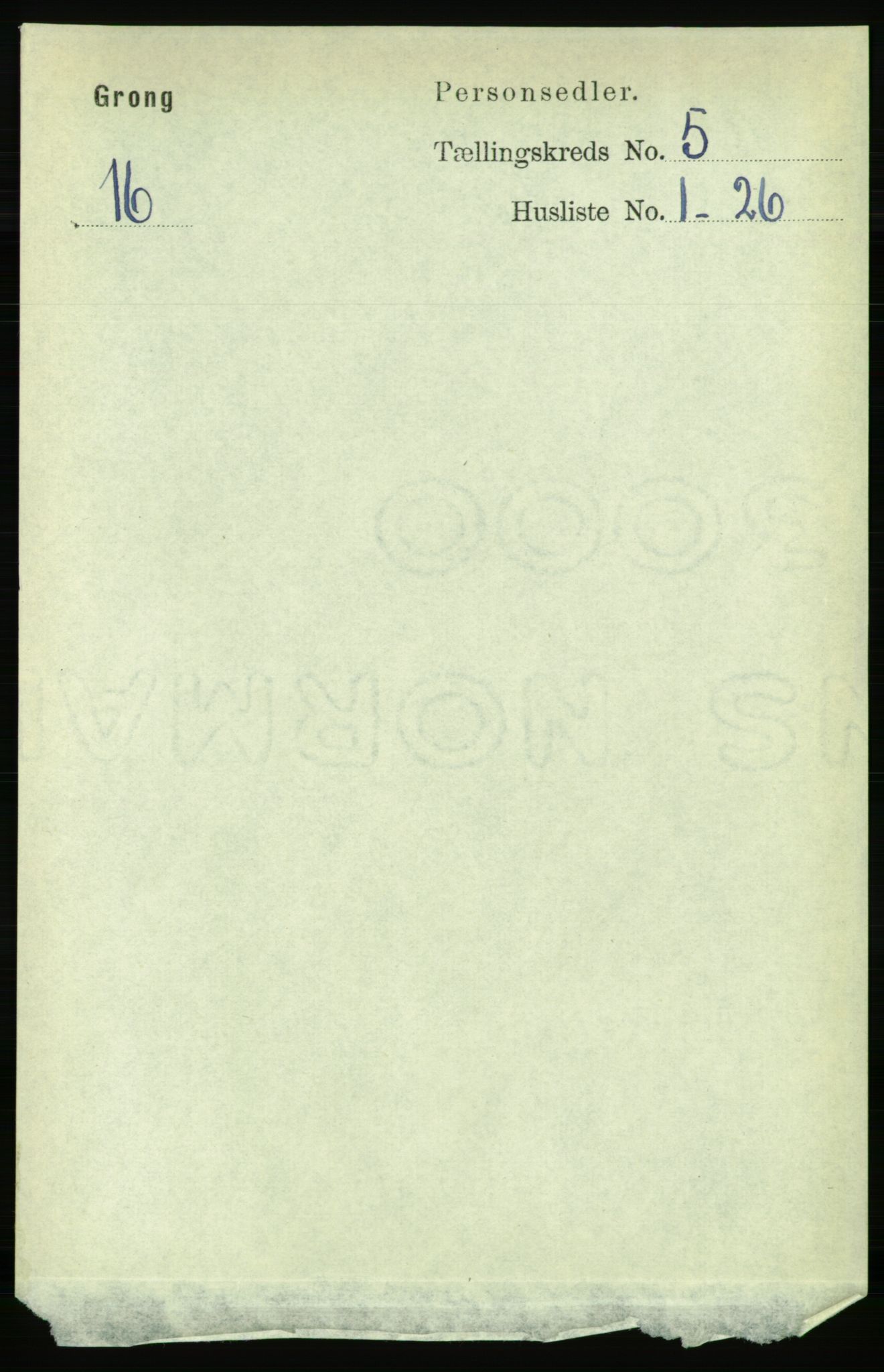 RA, 1891 census for 1742 Grong, 1891, p. 1870