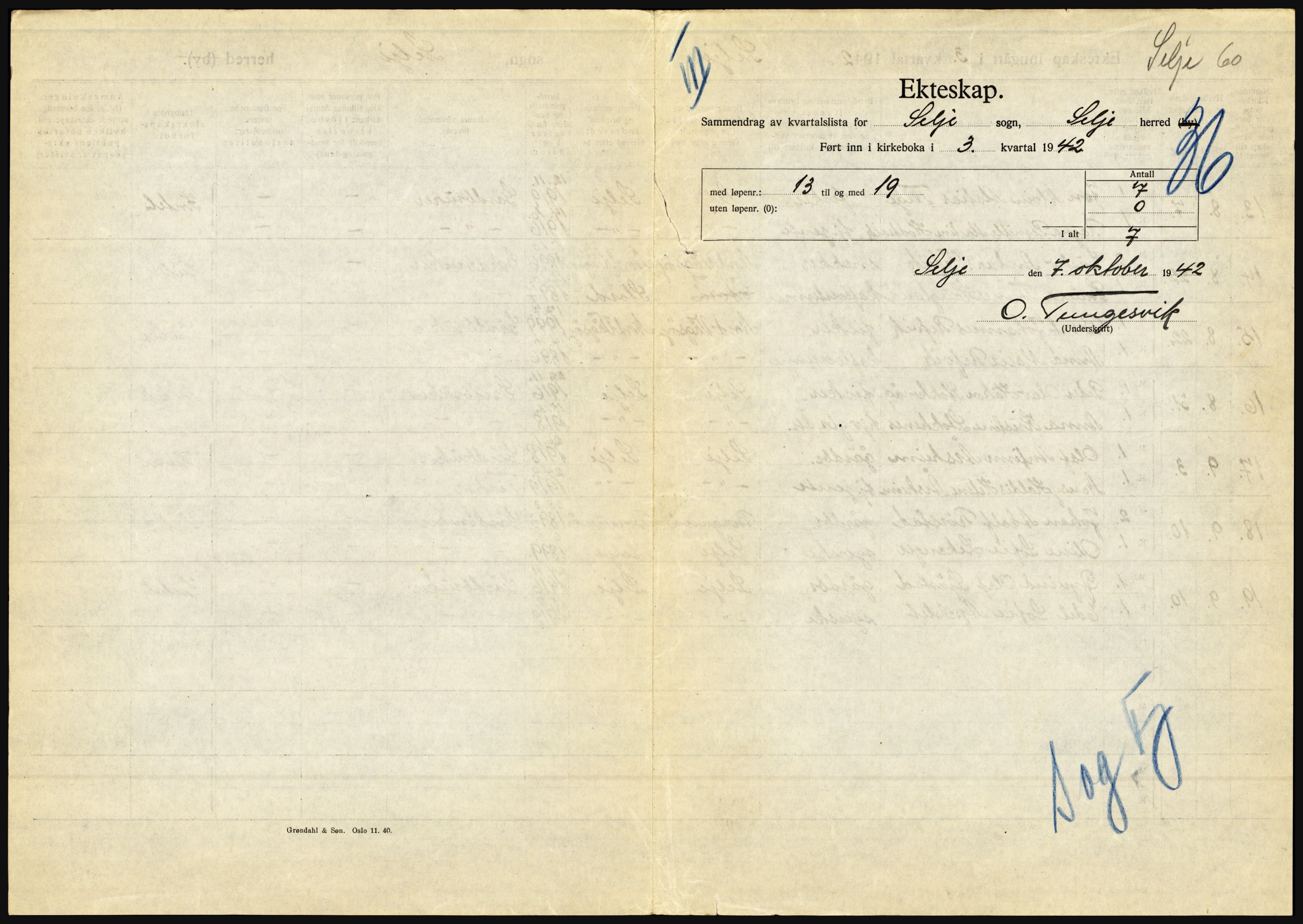 Statistisk sentralbyrå, Sosiodemografiske emner, Befolkning, AV/RA-S-2228/D/Df/Dfe/Dfeb/L0031: Sogn og Fjordane, 1942, p. 707