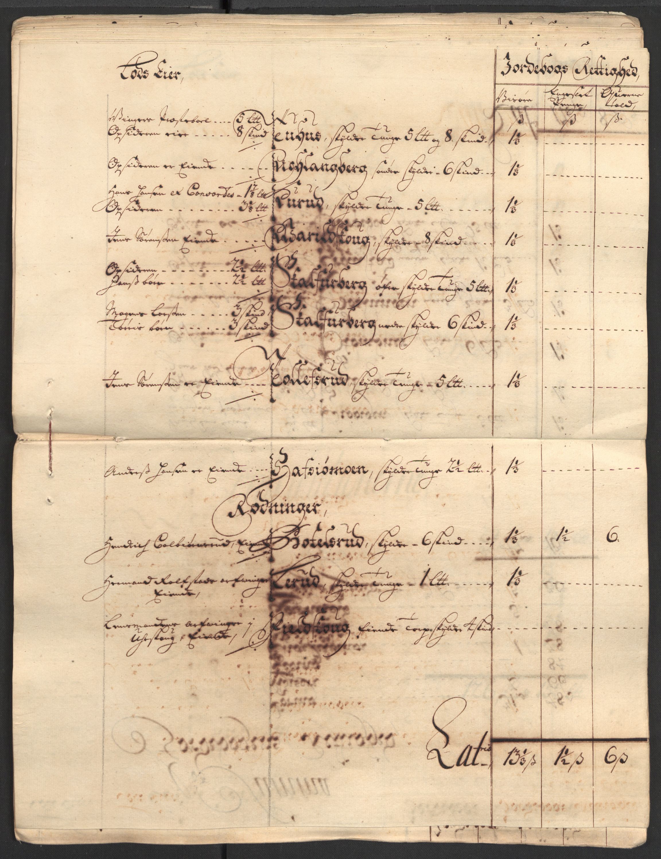 Rentekammeret inntil 1814, Reviderte regnskaper, Fogderegnskap, AV/RA-EA-4092/R13/L0844: Fogderegnskap Solør, Odal og Østerdal, 1707, p. 49