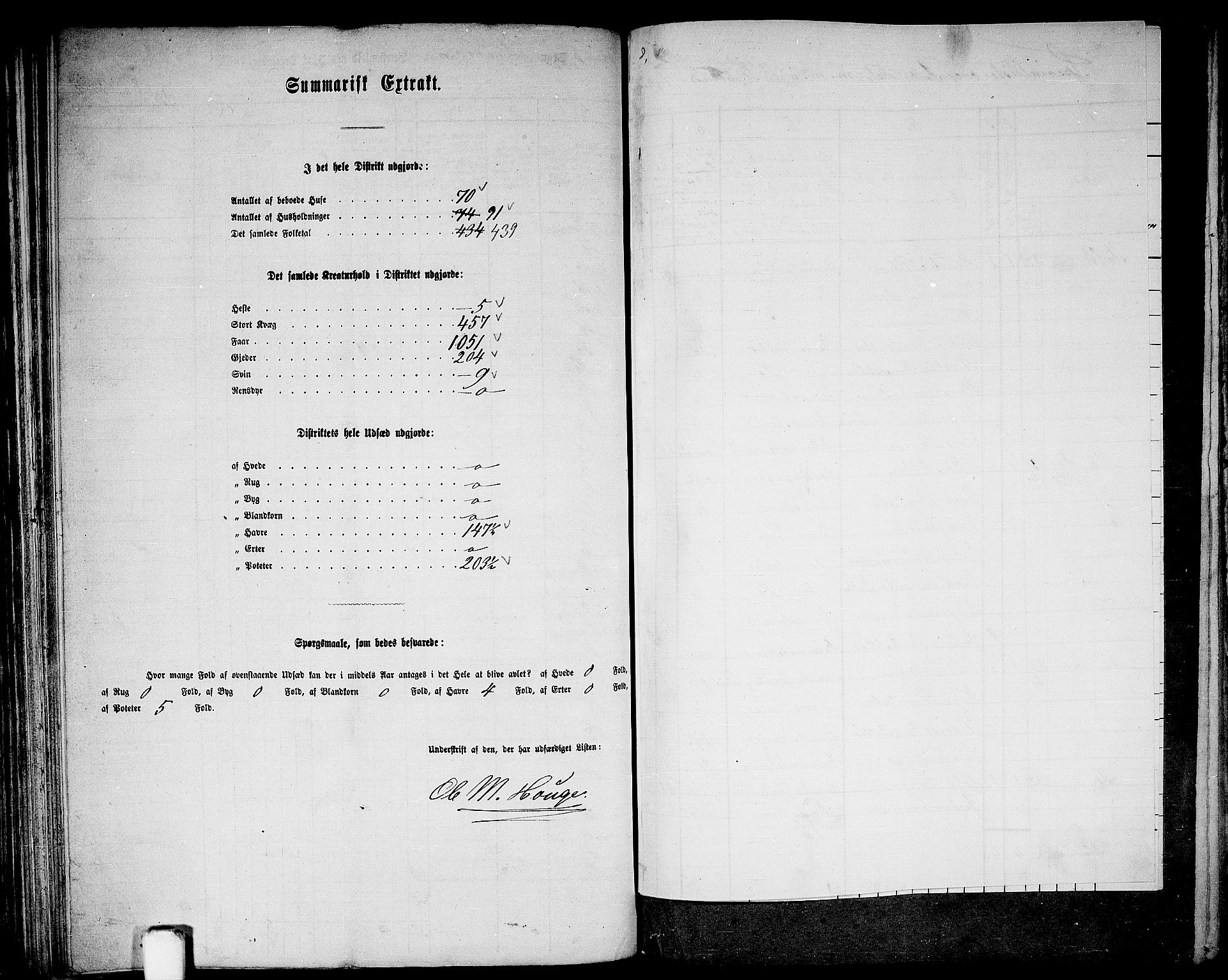 RA, 1865 census for Lindås, 1865, p. 111