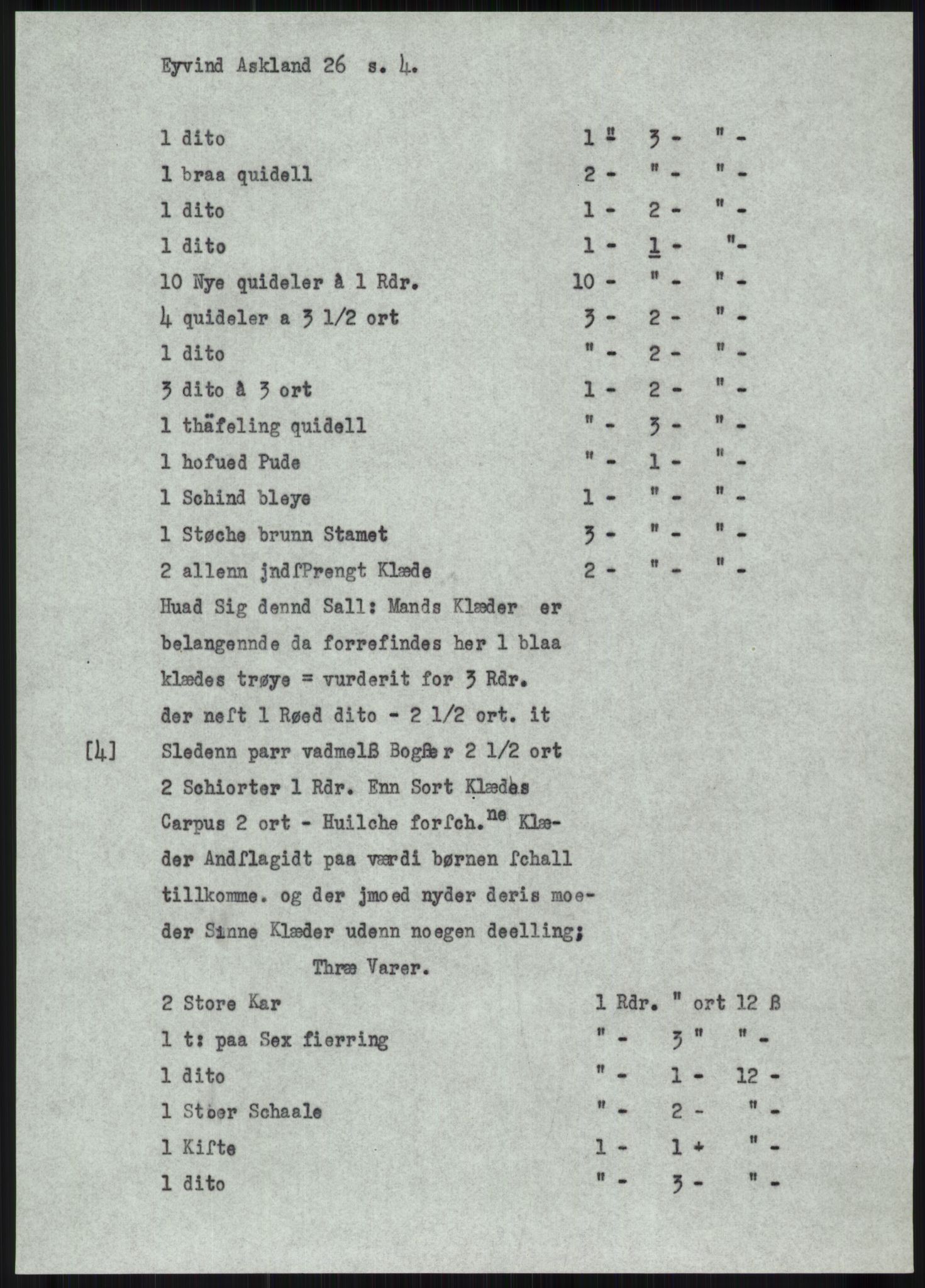 Samlinger til kildeutgivelse, Diplomavskriftsamlingen, AV/RA-EA-4053/H/Ha, p. 289