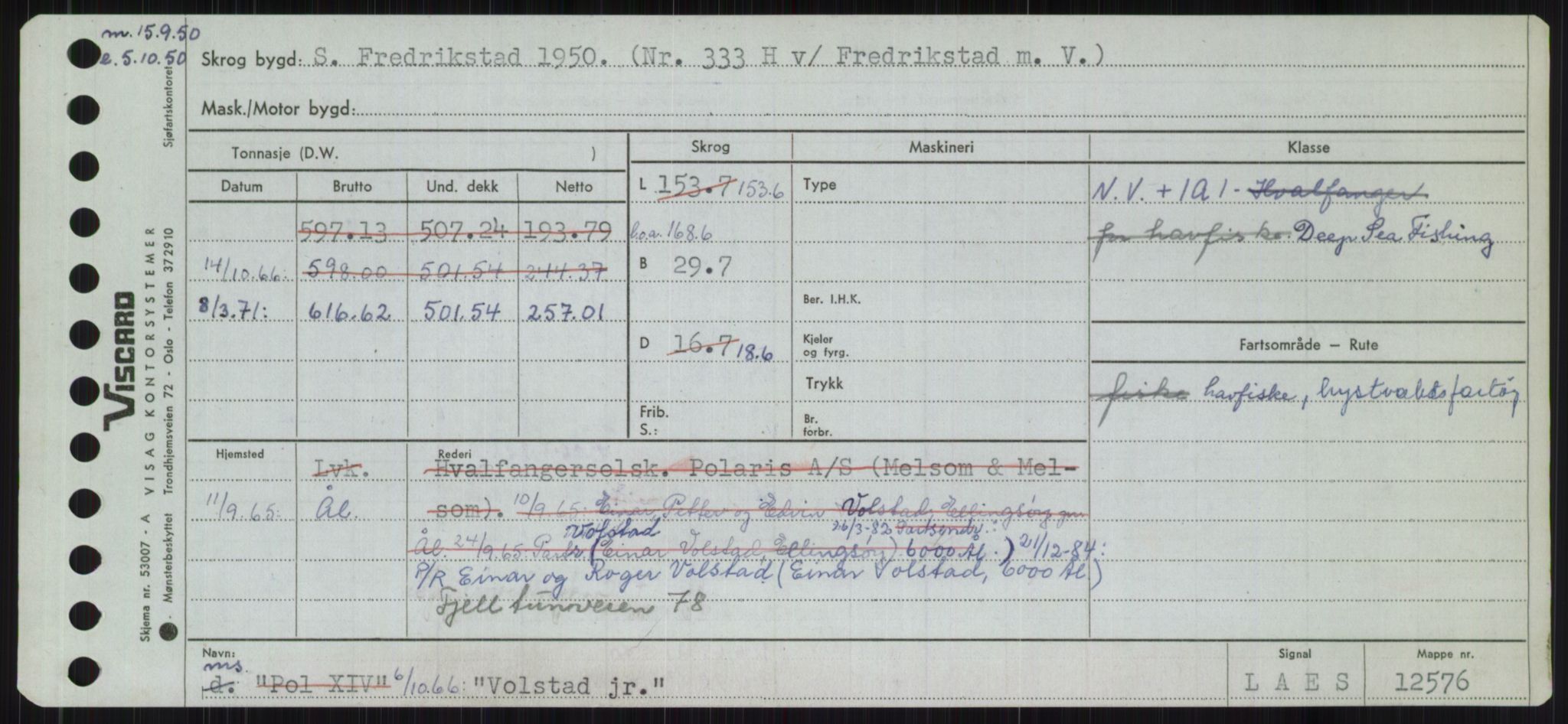 Sjøfartsdirektoratet med forløpere, Skipsmålingen, RA/S-1627/H/Ha/L0006/0002: Fartøy, Sver-Å / Fartøy, U-Å, p. 563