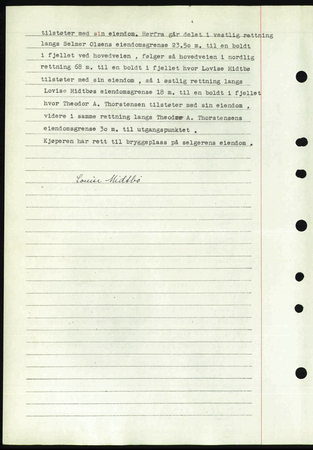 Nedenes sorenskriveri, AV/SAK-1221-0006/G/Gb/Gba/L0054: Mortgage book no. A6c, 1946-1946, Diary no: : 187/1946