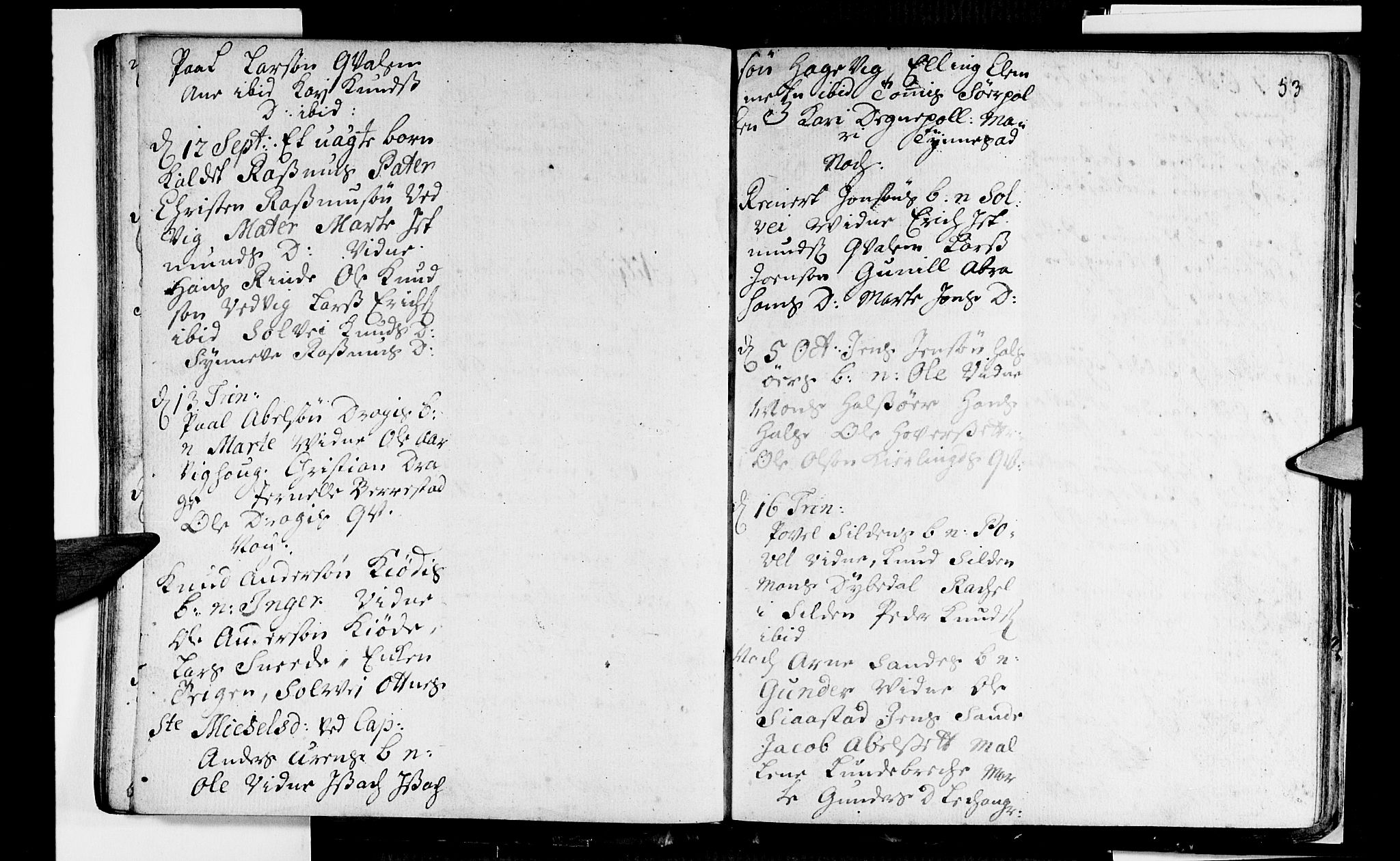 Selje sokneprestembete, SAB/A-99938/H/Ha/Haa/Haaa: Parish register (official) no. A 2, 1704-1715, p. 53