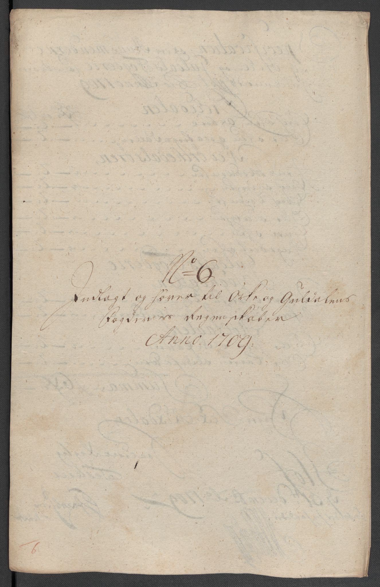 Rentekammeret inntil 1814, Reviderte regnskaper, Fogderegnskap, AV/RA-EA-4092/R60/L3959: Fogderegnskap Orkdal og Gauldal, 1709, p. 141