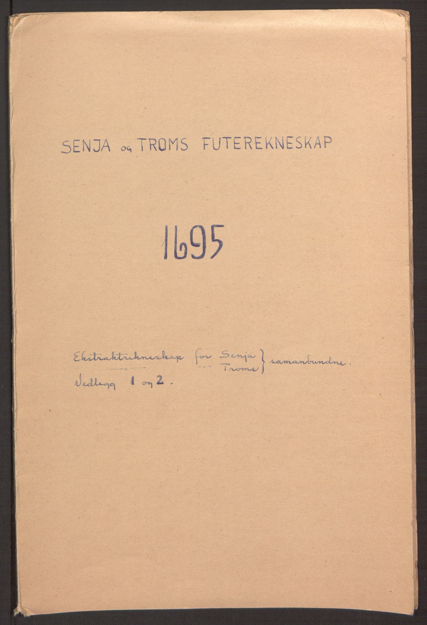 Rentekammeret inntil 1814, Reviderte regnskaper, Fogderegnskap, RA/EA-4092/R68/L4753: Fogderegnskap Senja og Troms, 1694-1696, p. 211