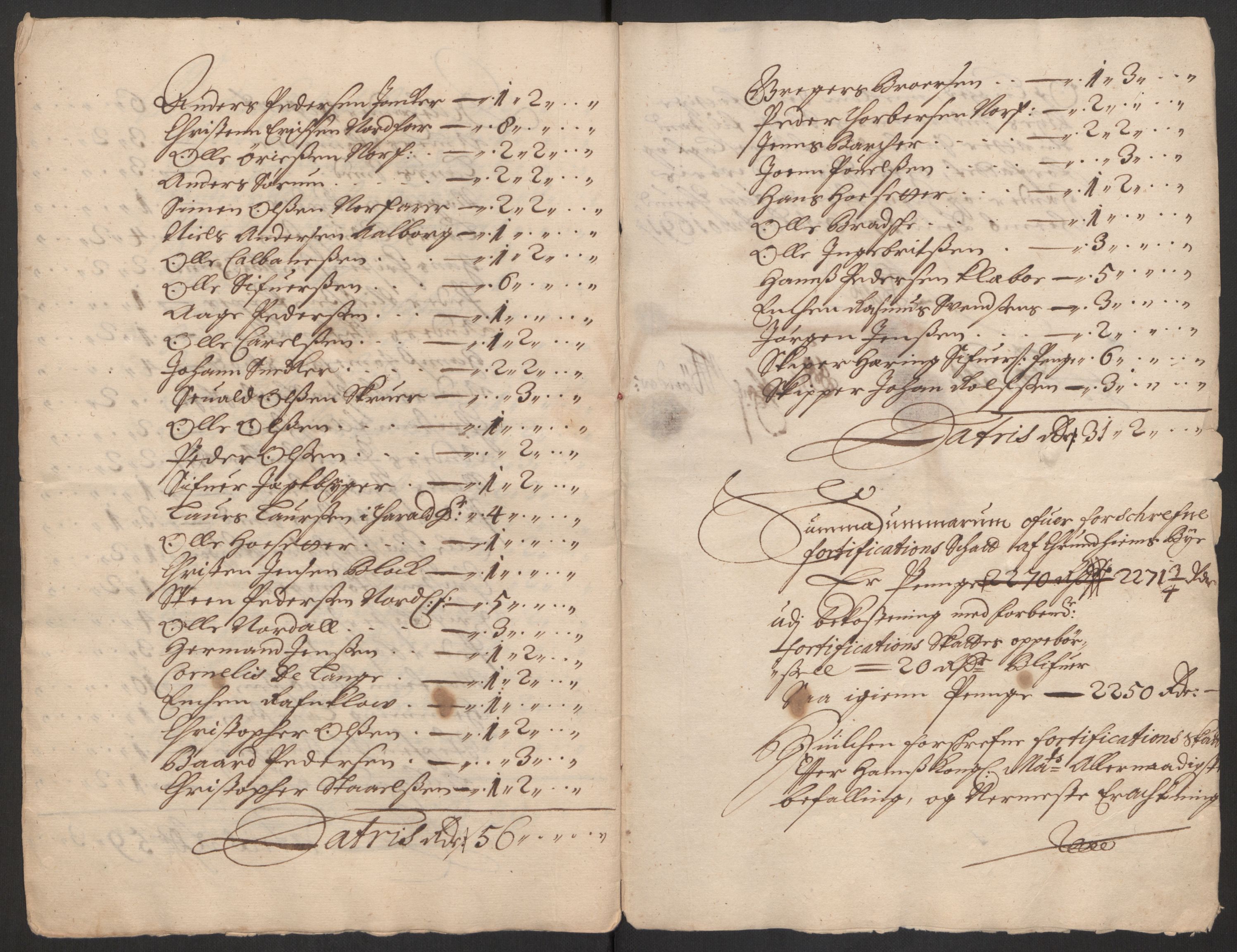 Rentekammeret inntil 1814, Reviderte regnskaper, Byregnskaper, AV/RA-EA-4066/R/Rs/L0505: [S2] Kontribusjonsregnskap, 1686-1691, p. 126