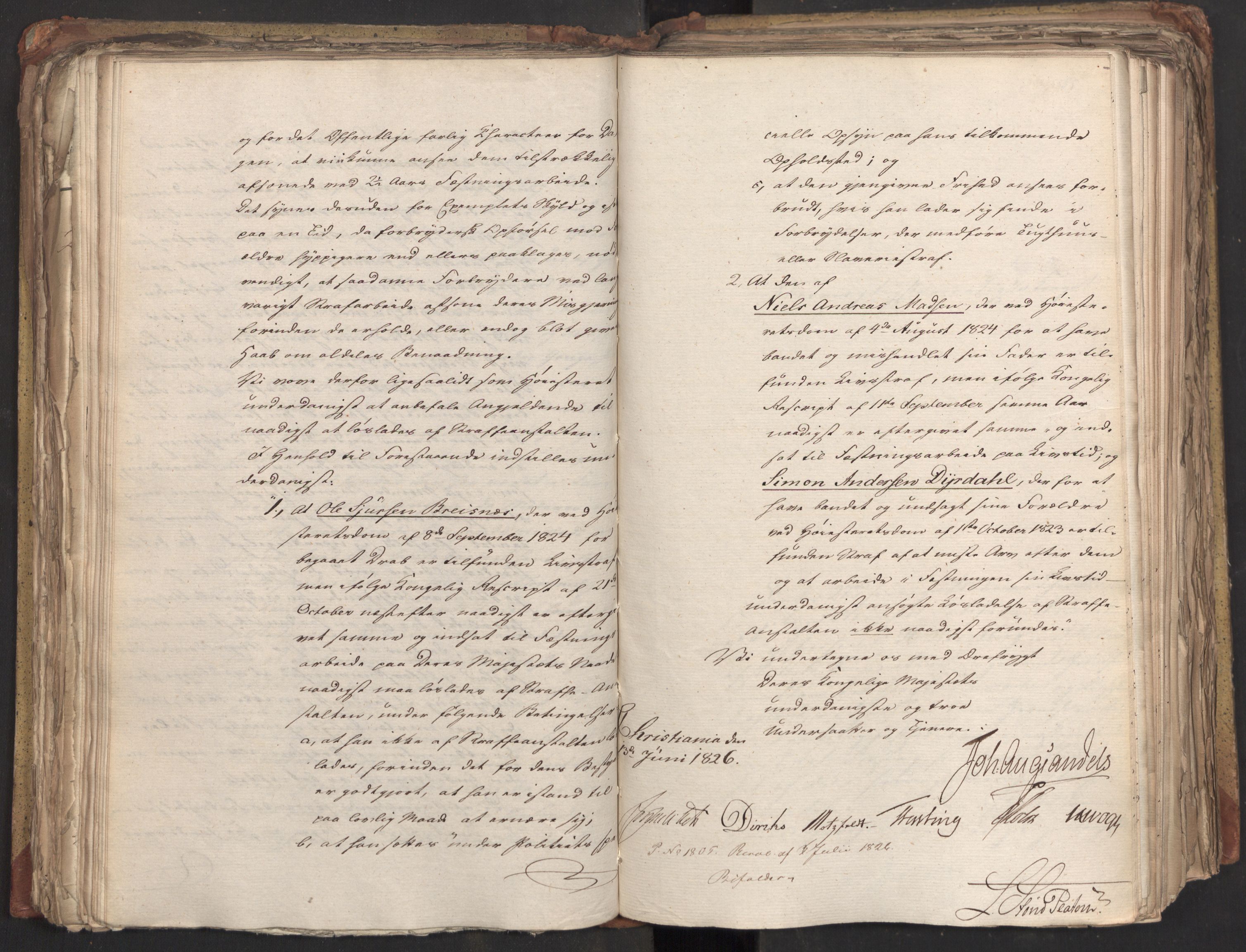 Statsrådsavdelingen i Stockholm, AV/RA-S-1003/D/Da/L0047: Regjeringsinnstillinger nr. 3501-3659, 1826, p. 177