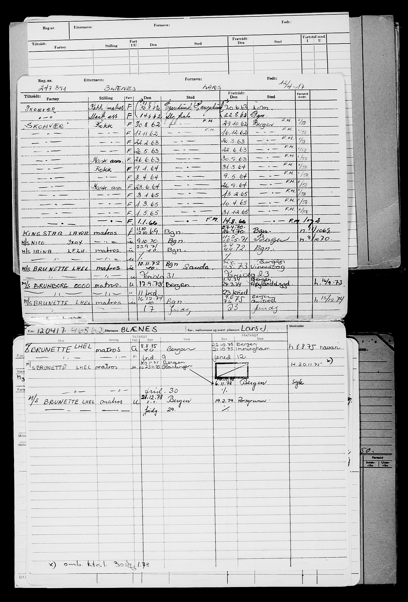 Direktoratet for sjømenn, AV/RA-S-3545/G/Gb/L0147: Hovedkort, 1917, p. 591