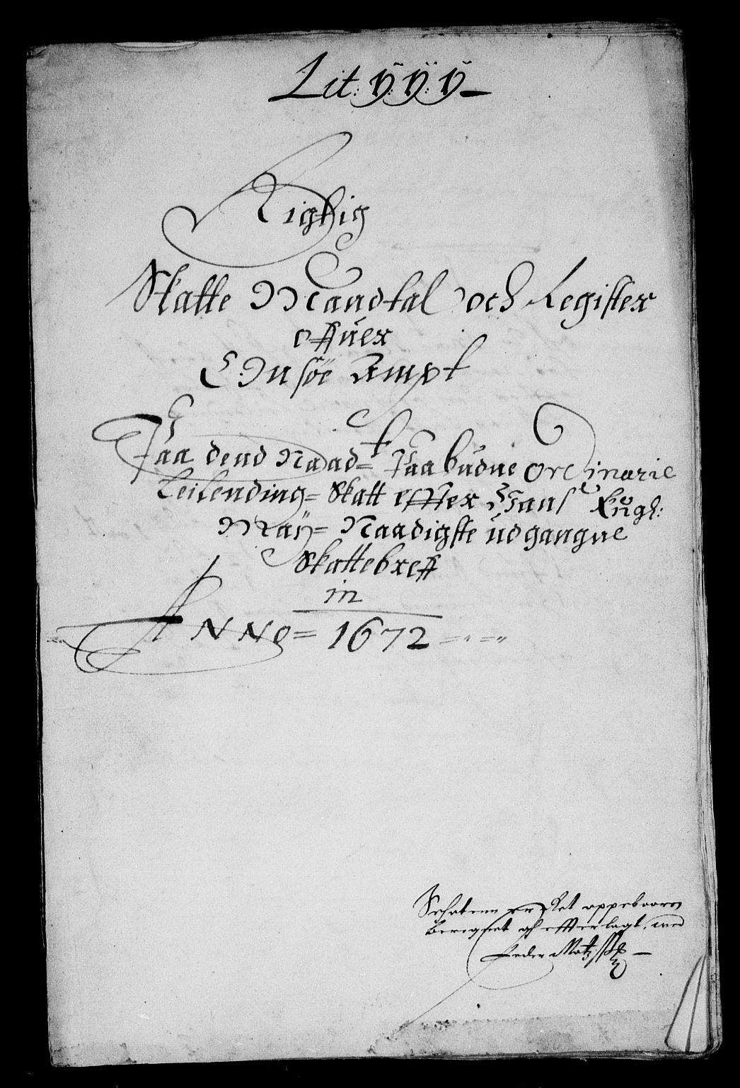 Rentekammeret inntil 1814, Reviderte regnskaper, Stiftamtstueregnskaper, Landkommissariatet på Akershus og Akershus stiftamt, RA/EA-5869/R/Rb/L0087: Akershus stiftamt, 1672-1673