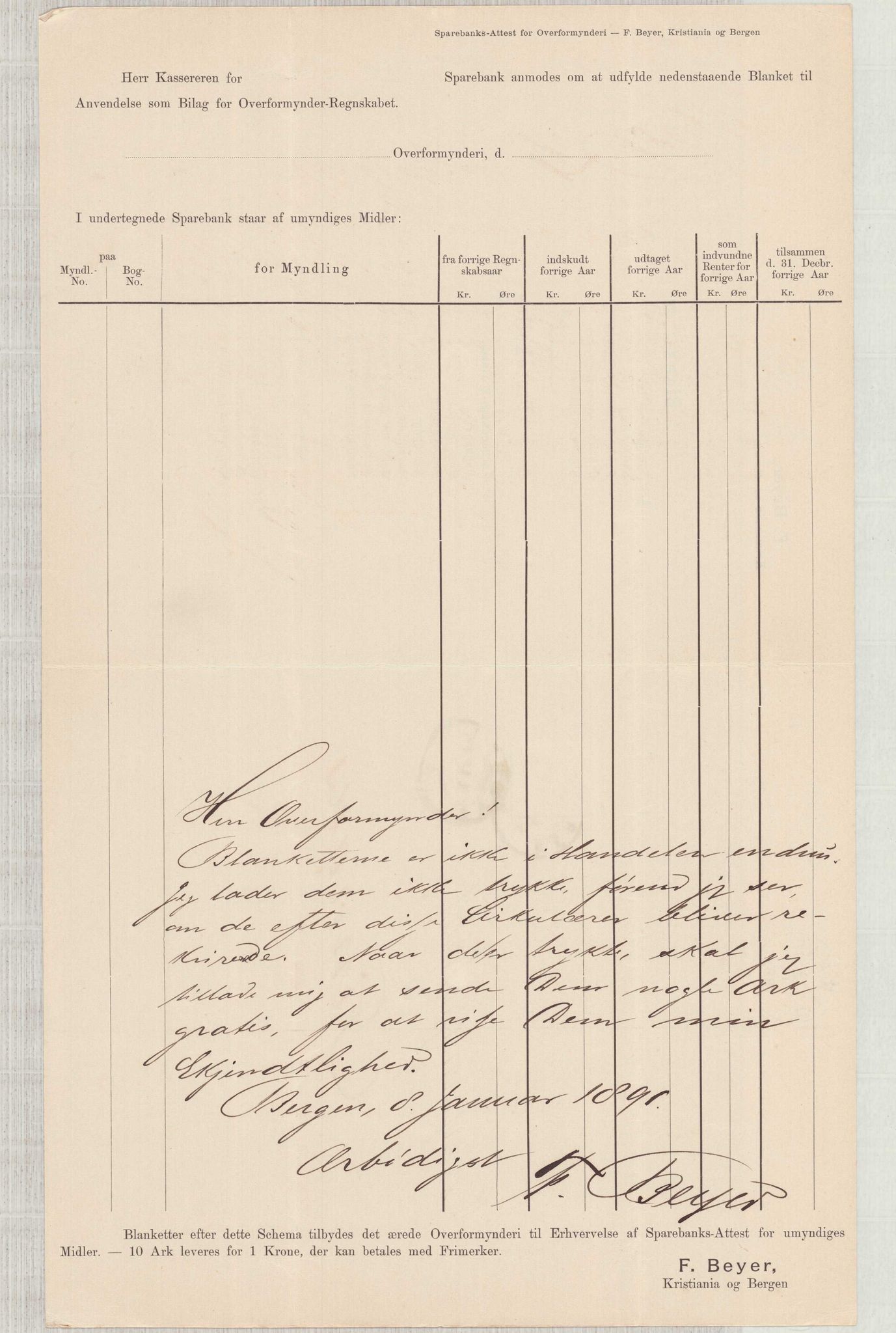 Finnaas kommune. Overformynderiet, IKAH/1218a-812/D/Da/Daa/L0001/0004: Kronologisk ordna korrespondanse / Kronologisk ordna korrespondanse, 1888-1892, p. 121