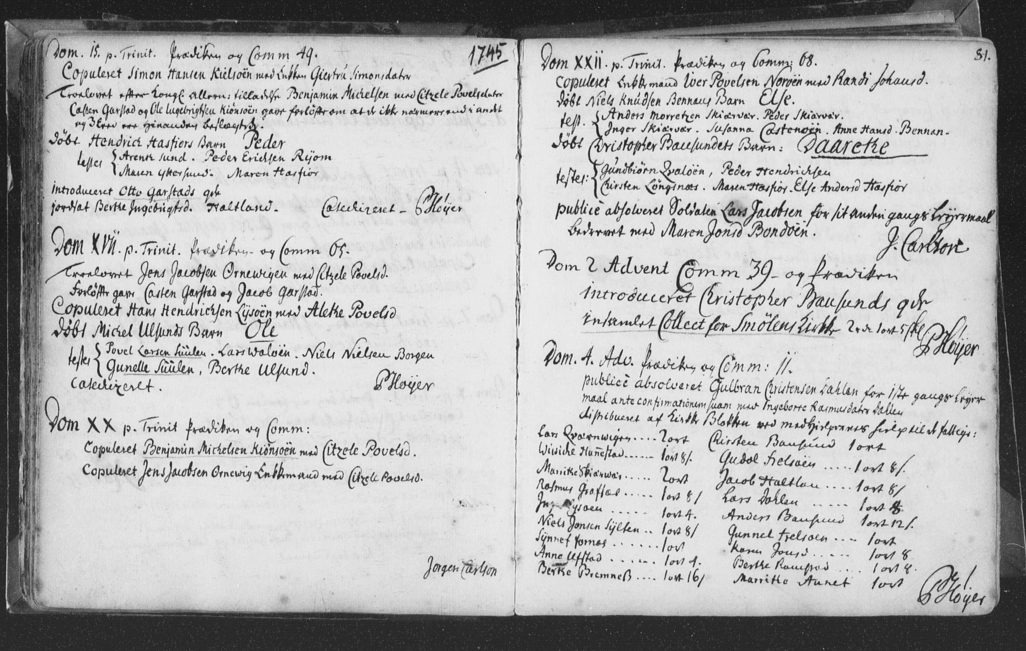 Ministerialprotokoller, klokkerbøker og fødselsregistre - Nord-Trøndelag, SAT/A-1458/786/L0685: Parish register (official) no. 786A01, 1710-1798, p. 81
