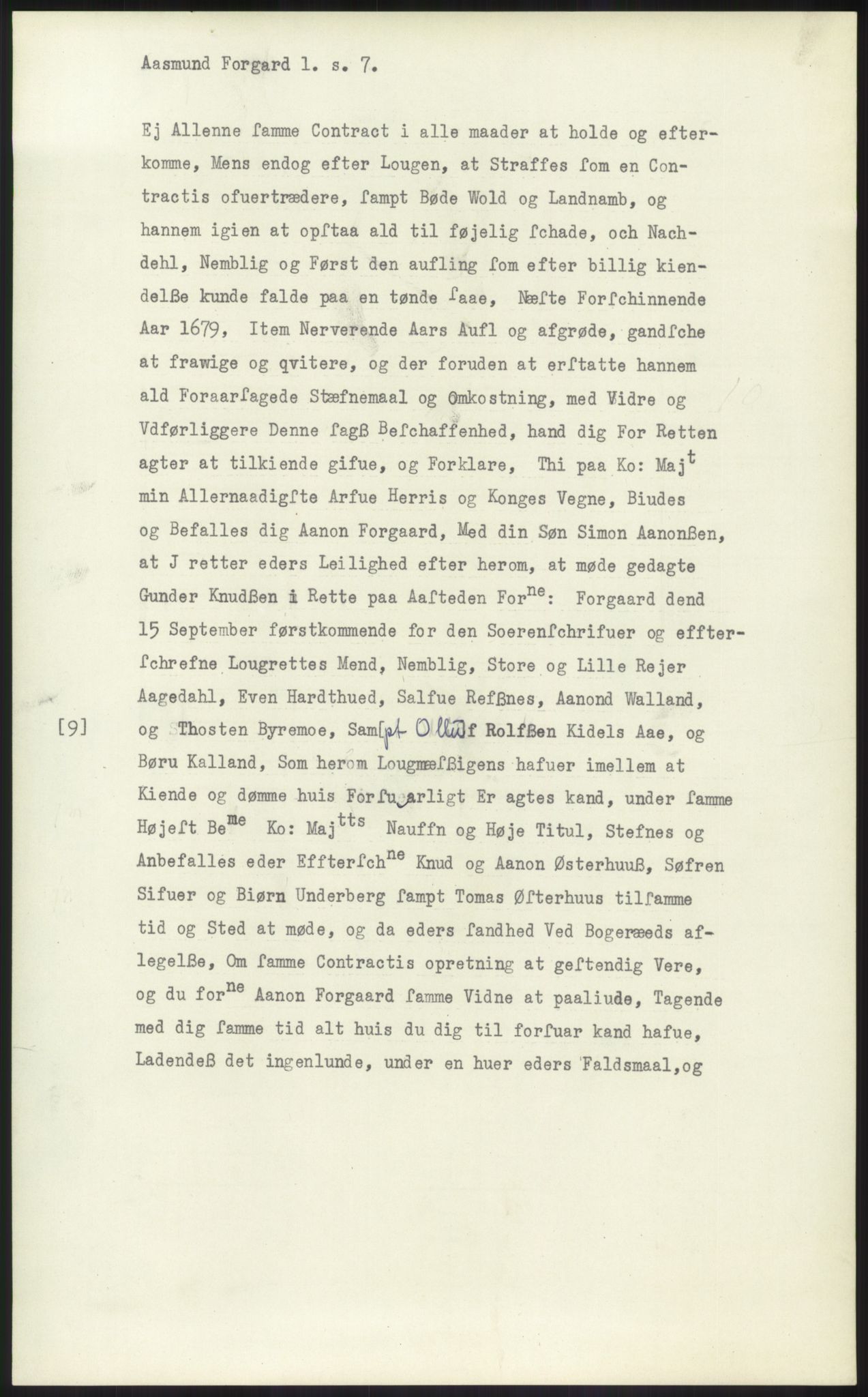 Samlinger til kildeutgivelse, Diplomavskriftsamlingen, AV/RA-EA-4053/H/Ha, p. 1160