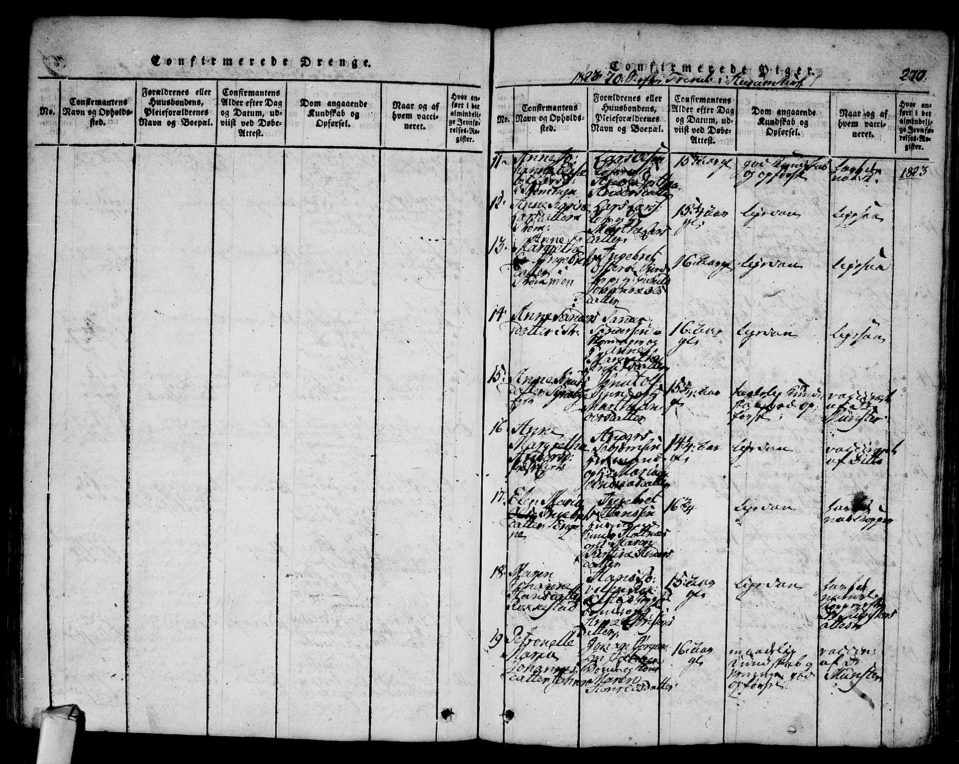 Hurum kirkebøker, AV/SAKO-A-229/F/Fa/L0009: Parish register (official) no. 9, 1816-1826, p. 270