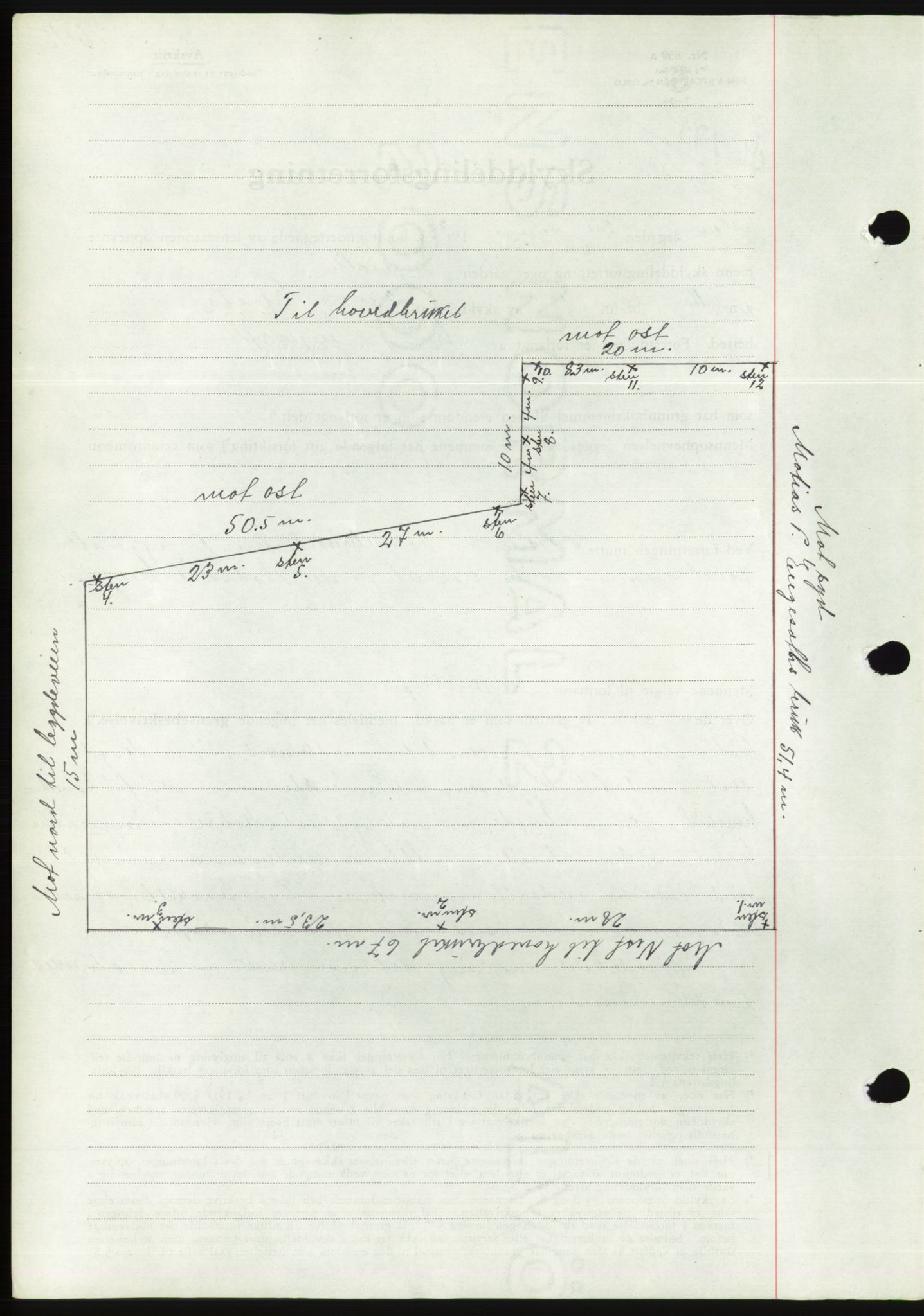 Søre Sunnmøre sorenskriveri, AV/SAT-A-4122/1/2/2C/L0064: Mortgage book no. 58, 1937-1938, Diary no: : 173/1938