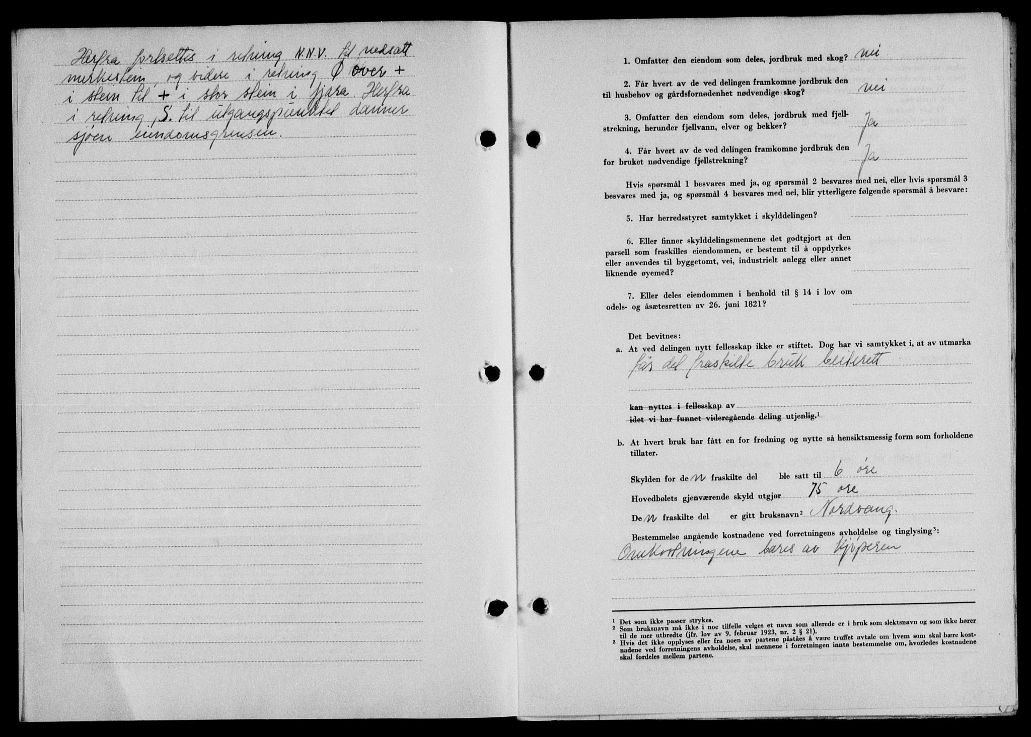 Lofoten sorenskriveri, AV/SAT-A-0017/1/2/2C/L0015a: Mortgage book no. 15a, 1946-1947, Diary no: : 1716/1946