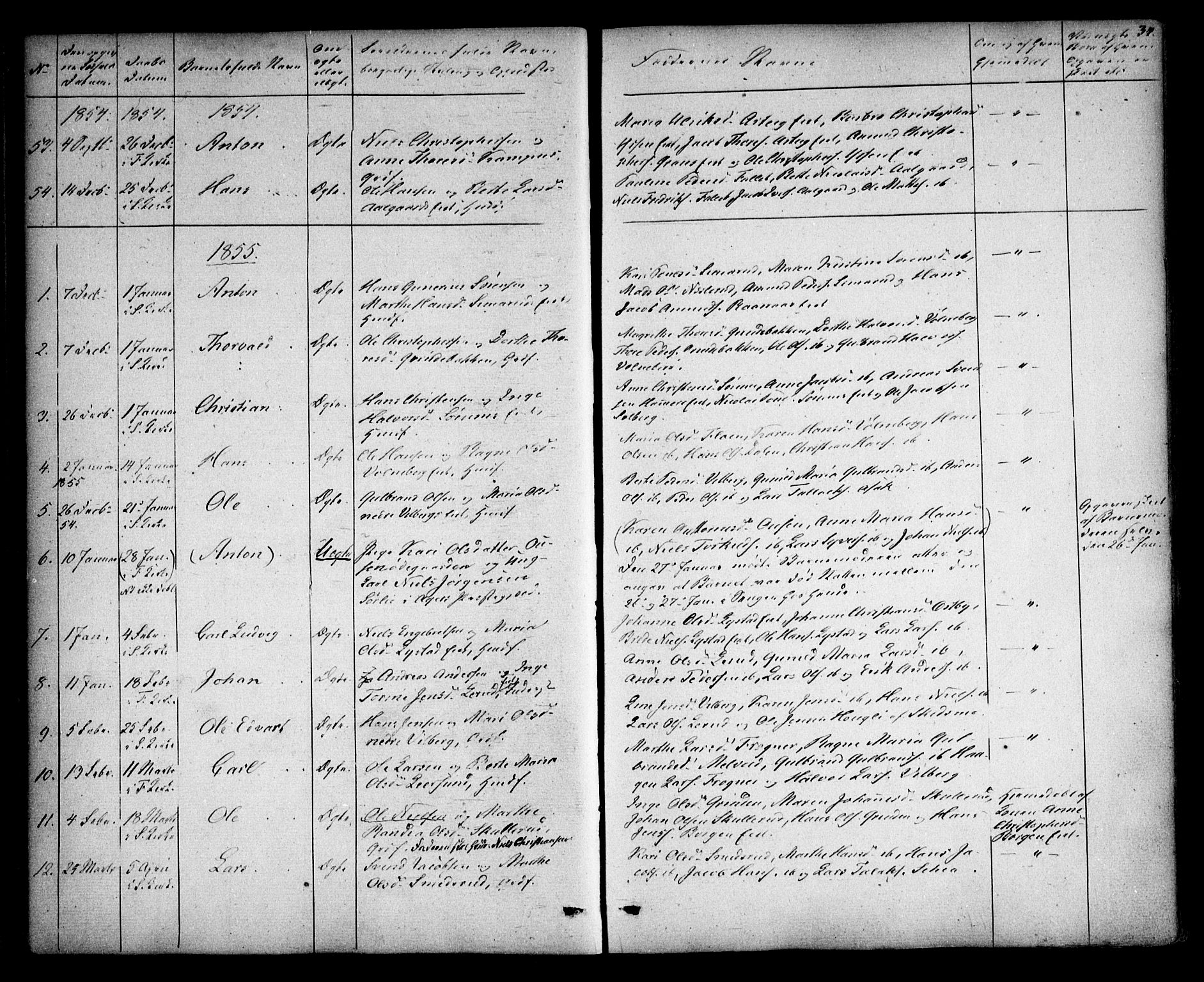 Sørum prestekontor Kirkebøker, AV/SAO-A-10303/F/Fa/L0005: Parish register (official) no. I 5, 1846-1863, p. 34