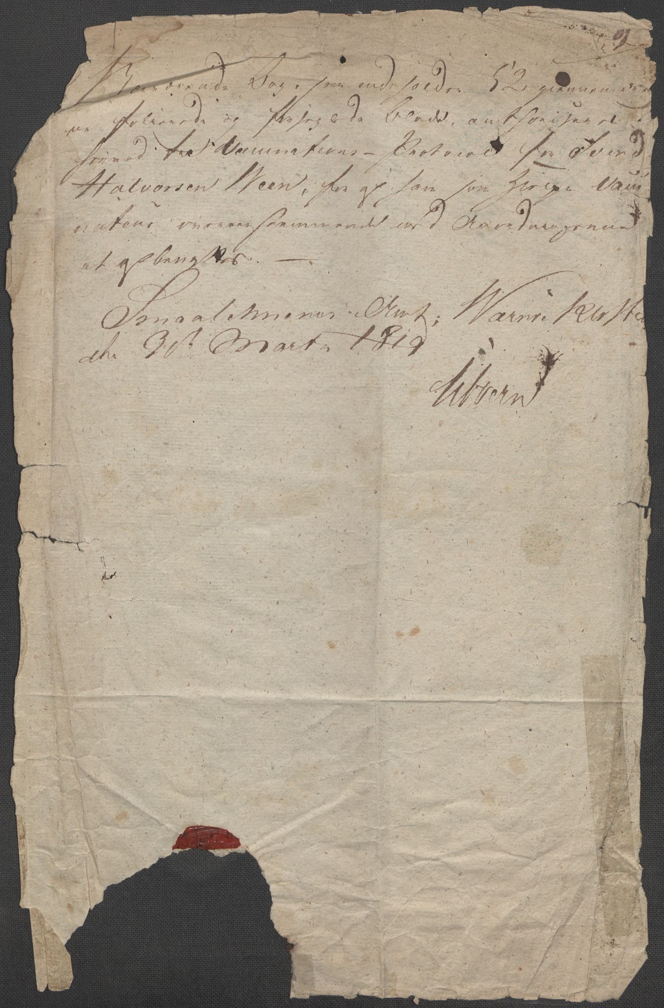 Riksarkivets diplomsamling, RA/EA-5965/F15/L0005: Prestearkiv - Østfold, 1572-1830, p. 37