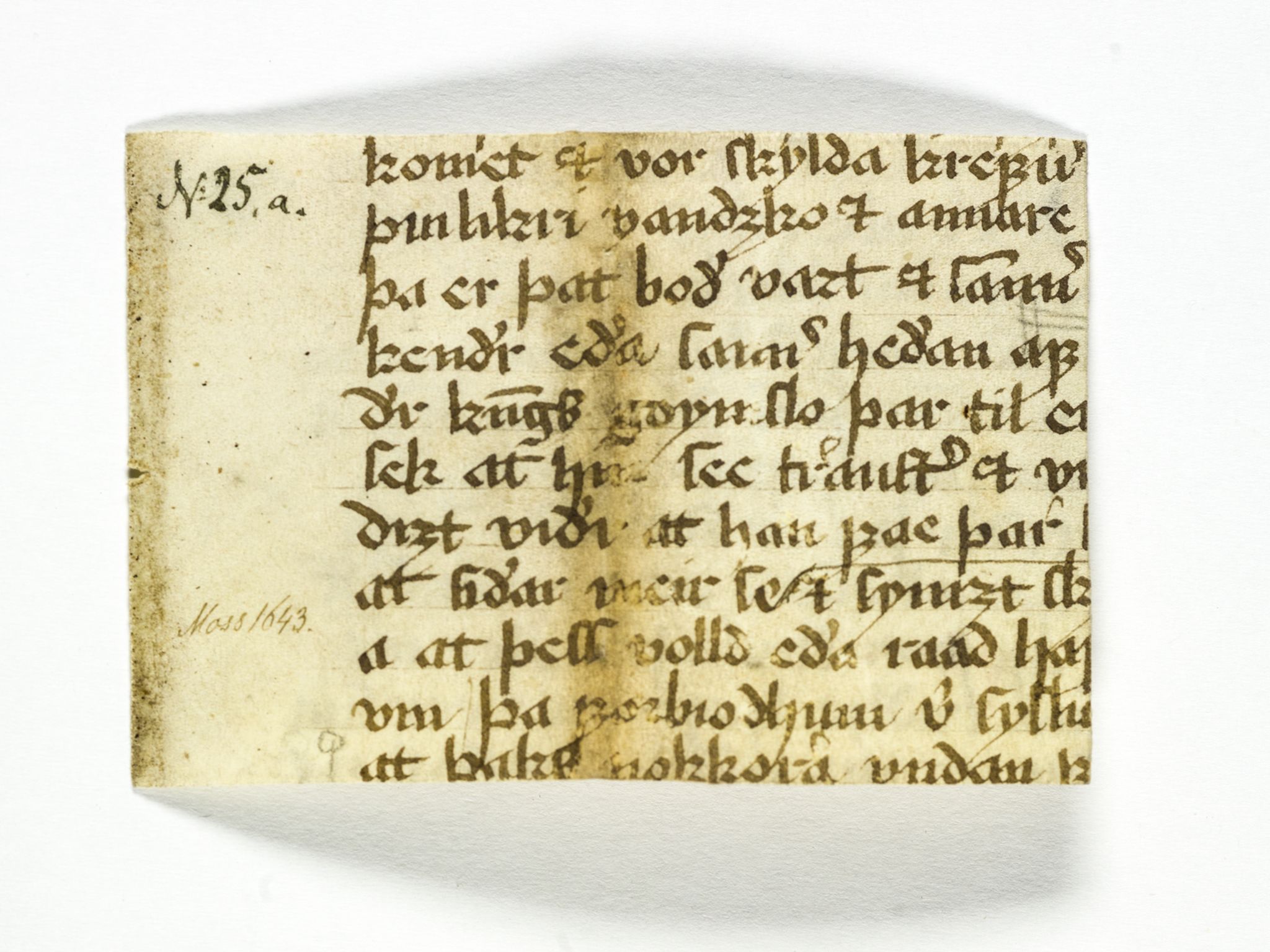 Riksarkivets diplomsamling, AV/RA-EA-5965/F26/L0003: Norrøne membranfragmenter bestand 11-30, 1100-1536, p. 146