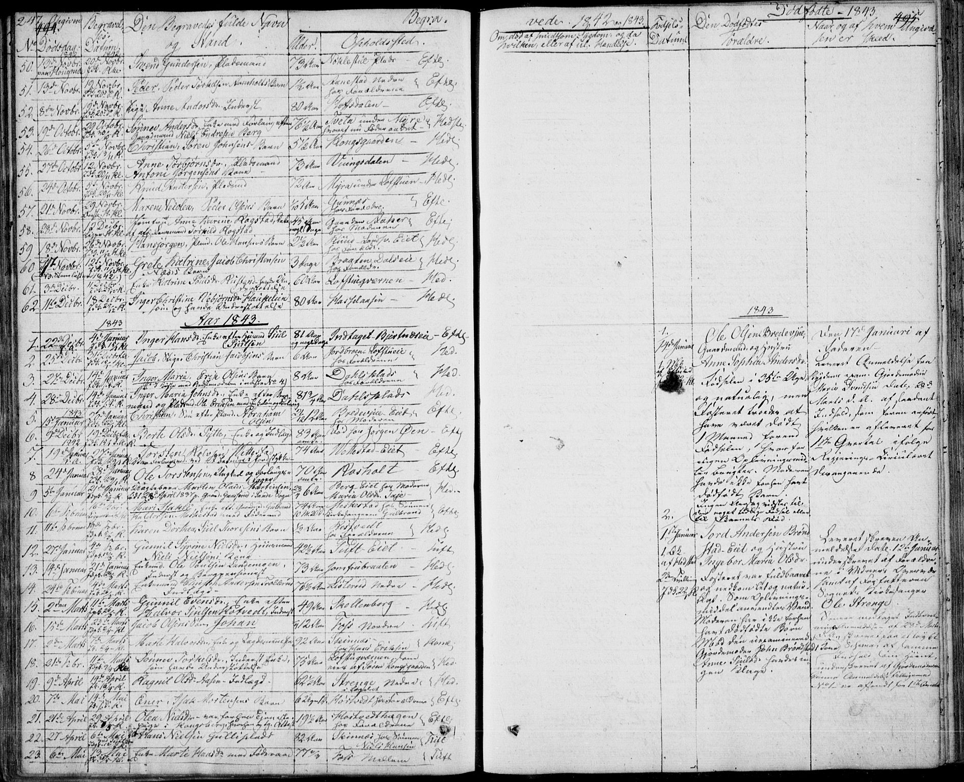 Sandsvær kirkebøker, SAKO/A-244/F/Fa/L0005: Parish register (official) no. I 5, 1840-1856, p. 494-495