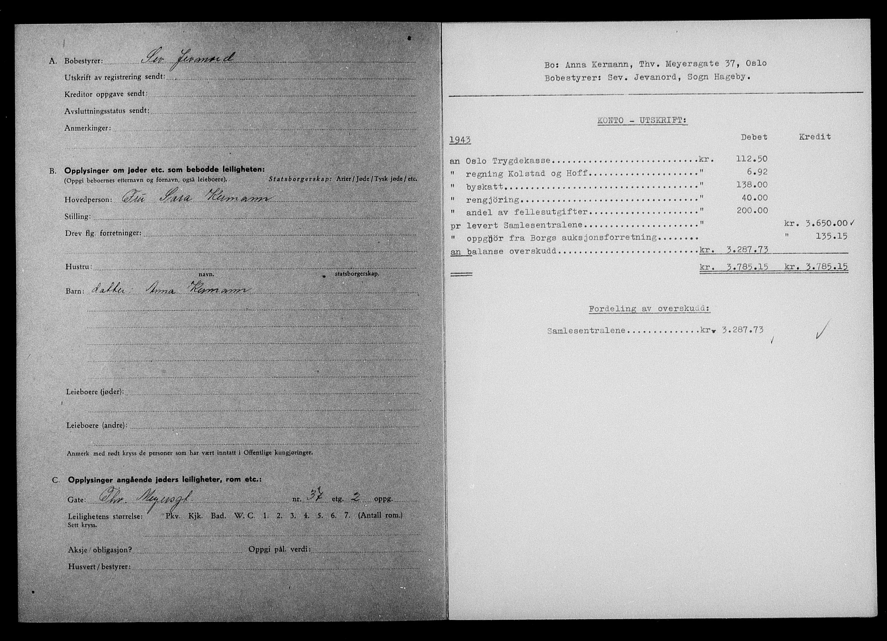 Justisdepartementet, Tilbakeføringskontoret for inndratte formuer, AV/RA-S-1564/H/Hc/Hcc/L0950: --, 1945-1947, p. 535