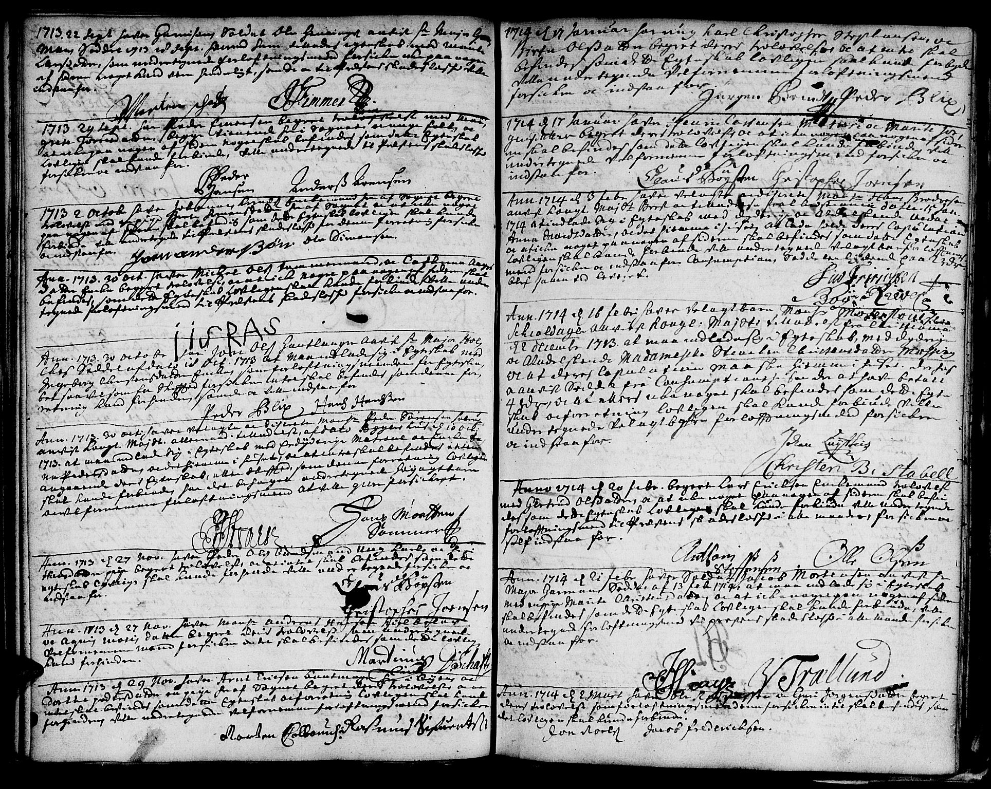 Ministerialprotokoller, klokkerbøker og fødselsregistre - Sør-Trøndelag, SAT/A-1456/601/L0033: Parish register (official) no. 601A01, 1679-1728