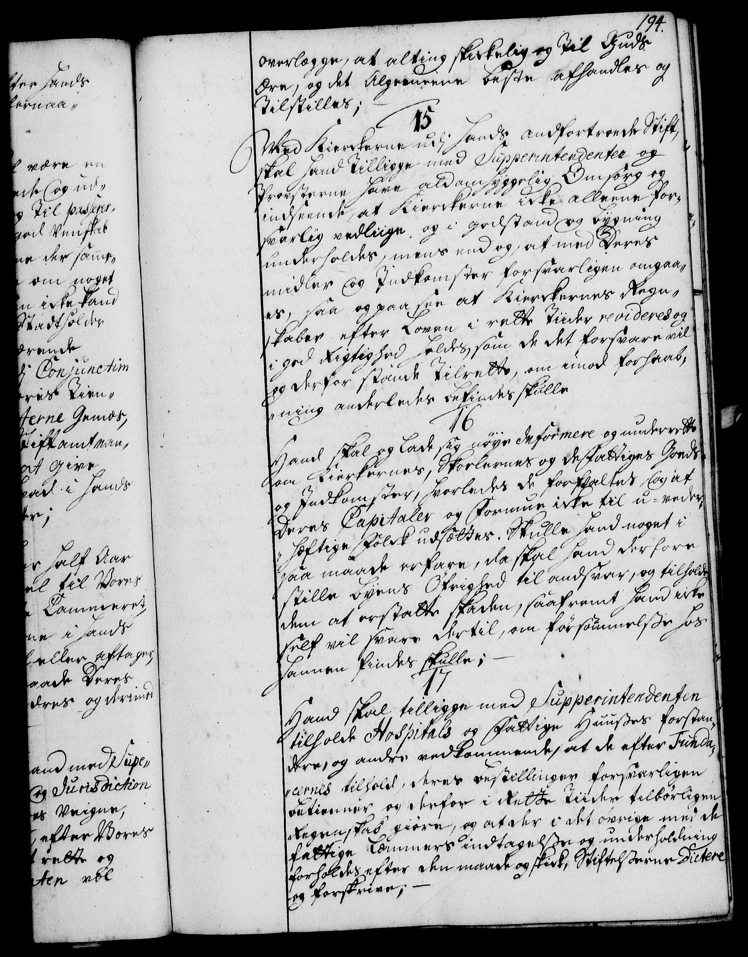 Rentekammeret, Kammerkanselliet, RA/EA-3111/G/Gg/Ggi/L0002: Norsk instruksjonsprotokoll med register (merket RK 53.35), 1729-1751, p. 194