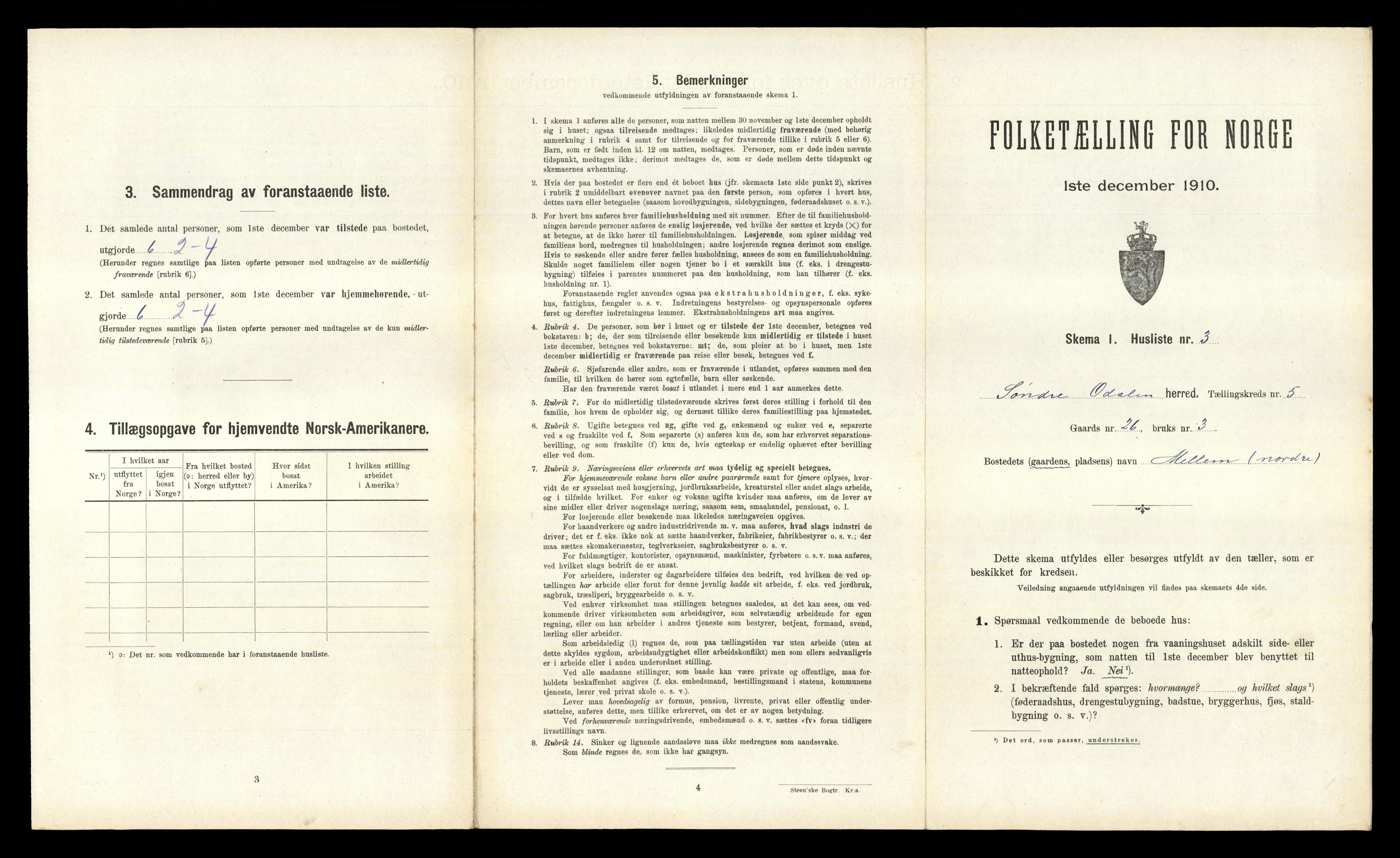 RA, 1910 census for Sør-Odal, 1910, p. 792