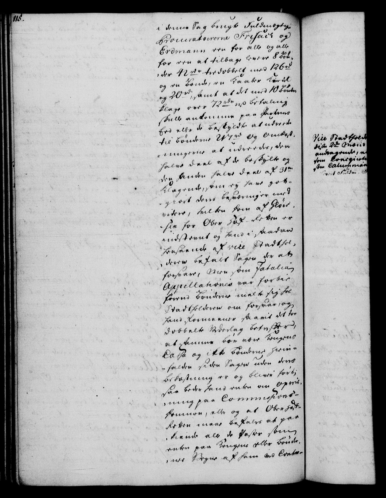Rentekammeret, Kammerkanselliet, AV/RA-EA-3111/G/Gh/Gha/L0035: Norsk ekstraktmemorialprotokoll (merket RK 53.80), 1759-1771, p. 115