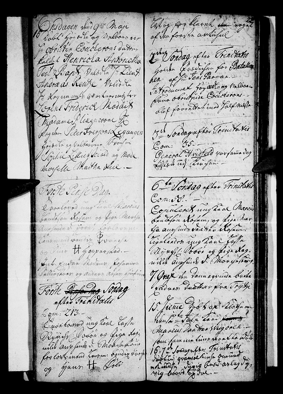 Vik sokneprestembete, AV/SAB-A-81501/H/Haa/Haaa/L0001: Parish register (official) no. A 1 / 1, 1727-1740, p. 22