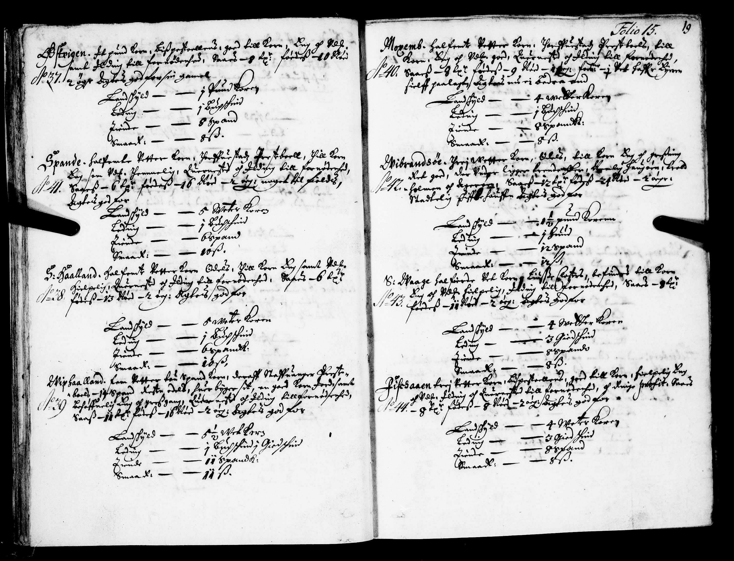 Rentekammeret inntil 1814, Realistisk ordnet avdeling, AV/RA-EA-4070/N/Nb/Nba/L0033: Ryfylke fogderi, 1668, p. 14b-15a