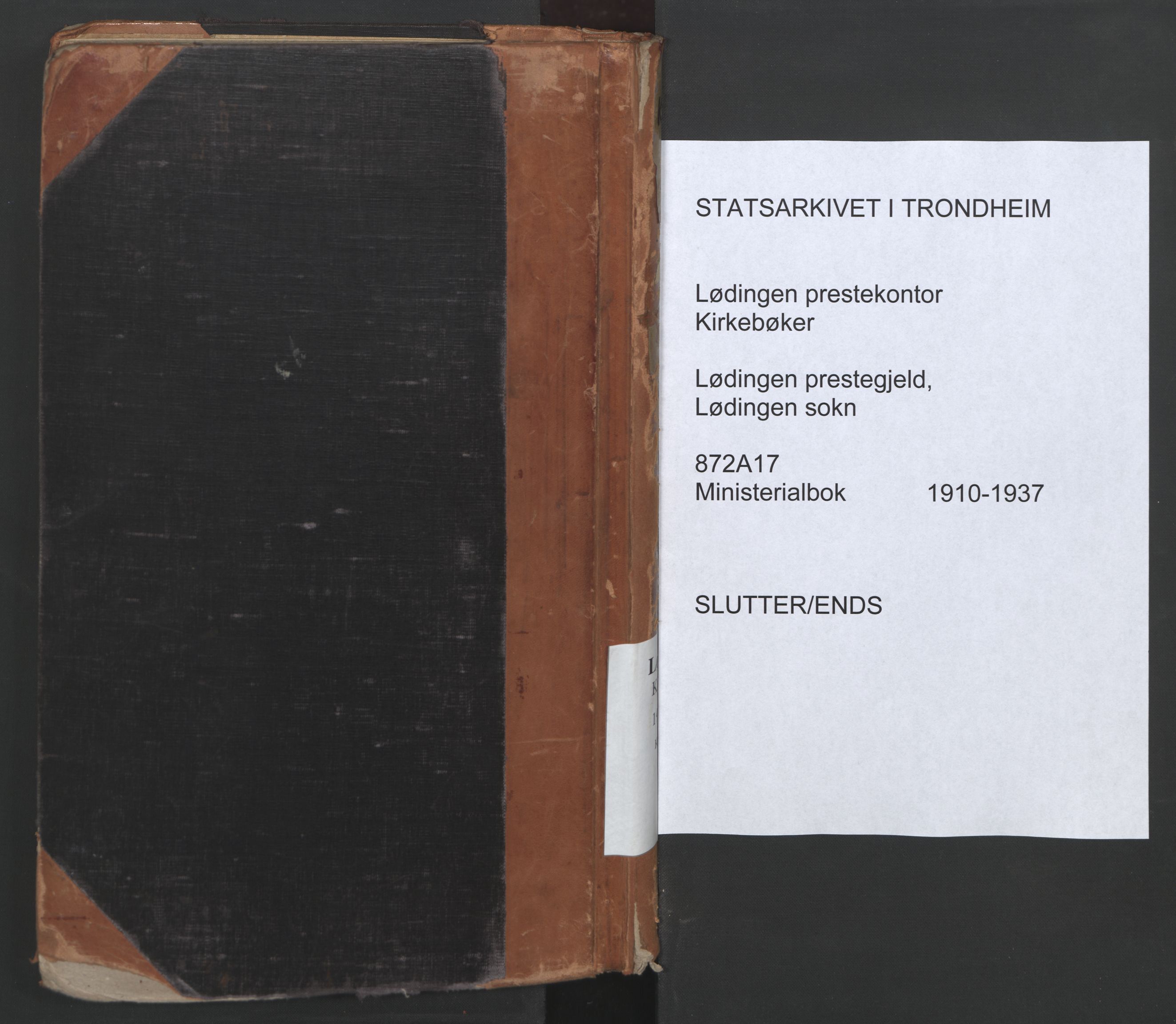 Ministerialprotokoller, klokkerbøker og fødselsregistre - Nordland, AV/SAT-A-1459/872/L1042: Parish register (official) no. 872A17, 1910-1937, p. 154