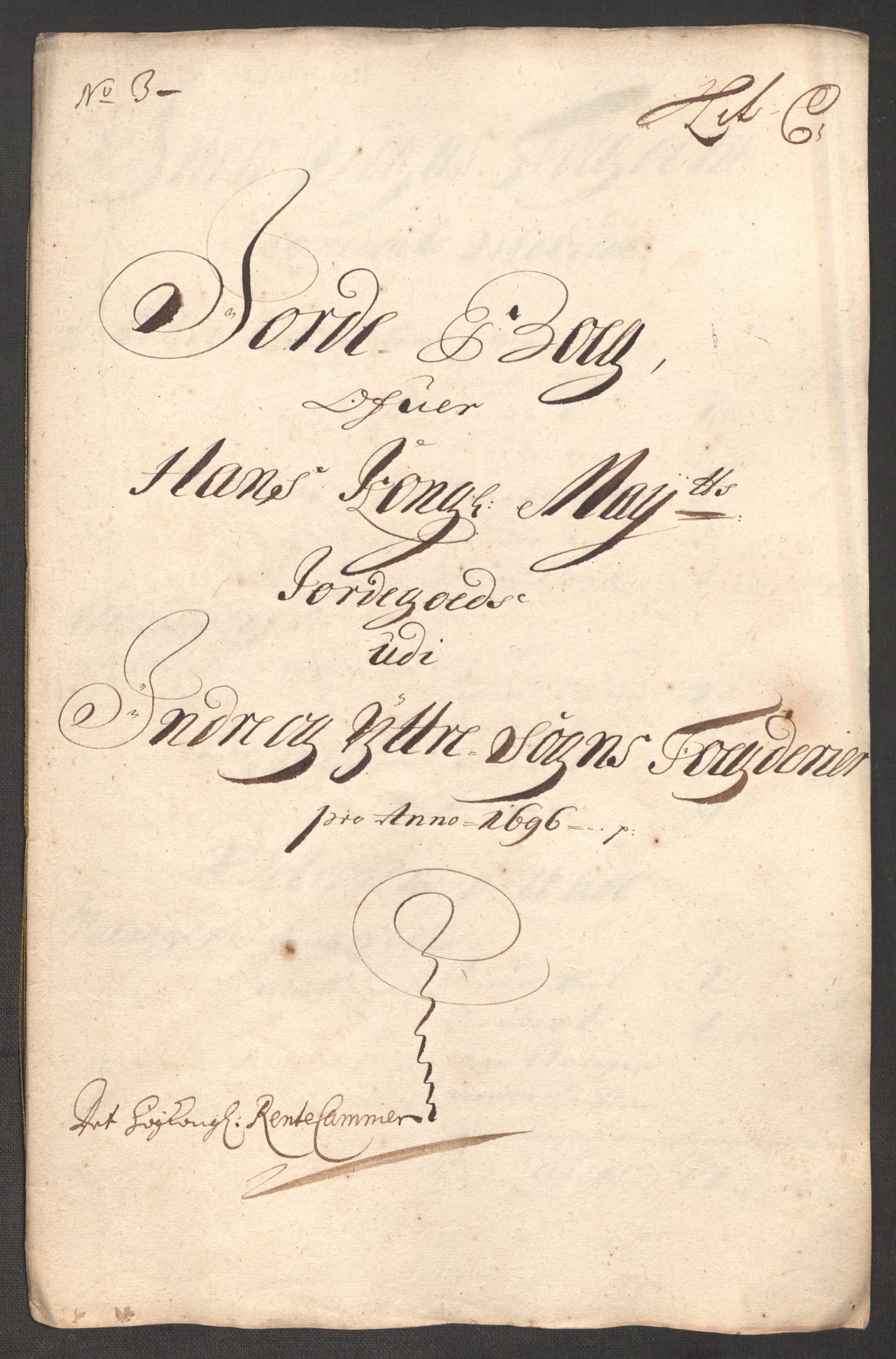 Rentekammeret inntil 1814, Reviderte regnskaper, Fogderegnskap, RA/EA-4092/R52/L3309: Fogderegnskap Sogn, 1696-1697, p. 117