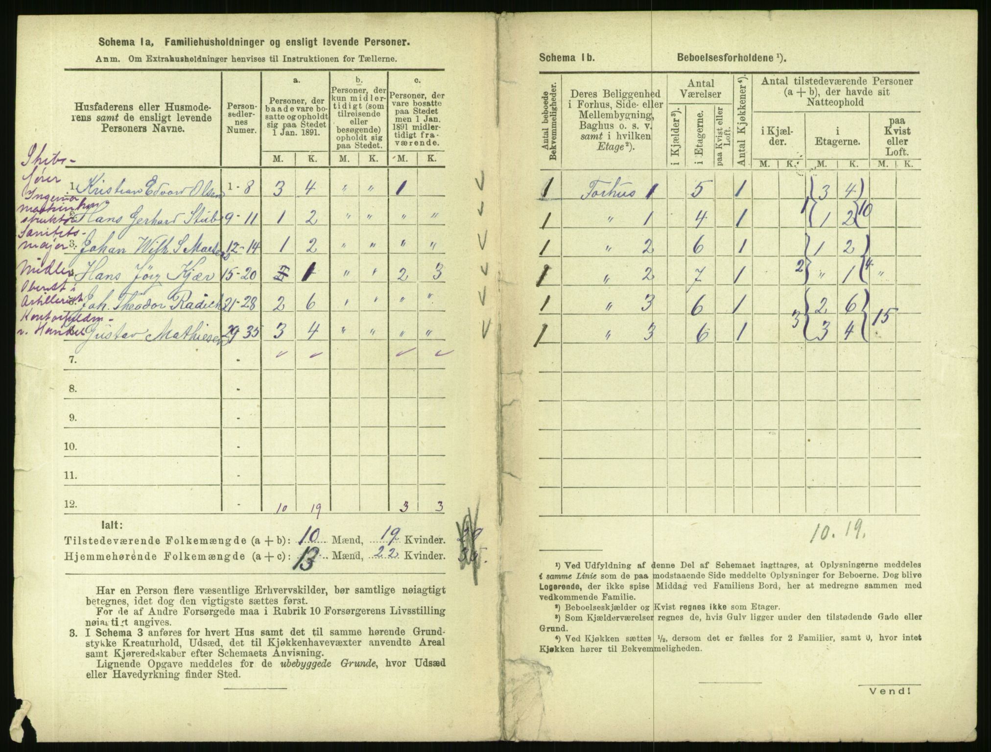 RA, 1891 census for 0301 Kristiania, 1891, p. 40035