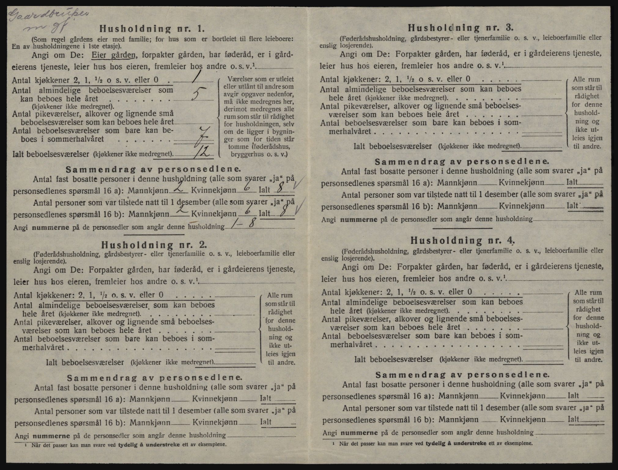 SAT, 1920 census for Skatval, 1920, p. 716