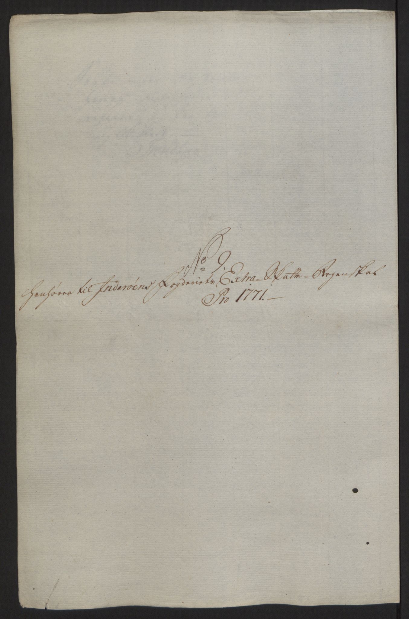 Rentekammeret inntil 1814, Reviderte regnskaper, Fogderegnskap, RA/EA-4092/R63/L4420: Ekstraskatten Inderøy, 1762-1772, p. 442