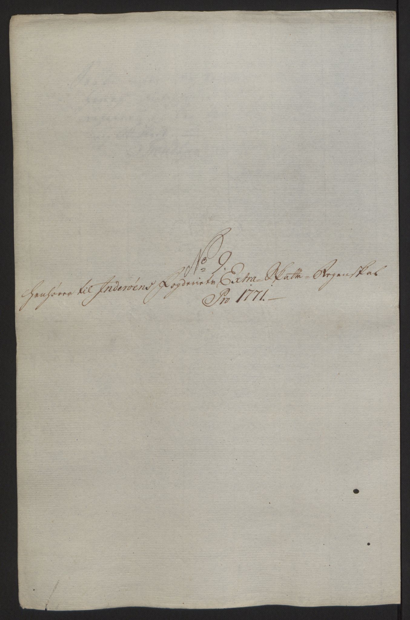 Rentekammeret inntil 1814, Reviderte regnskaper, Fogderegnskap, AV/RA-EA-4092/R63/L4420: Ekstraskatten Inderøy, 1762-1772, p. 442