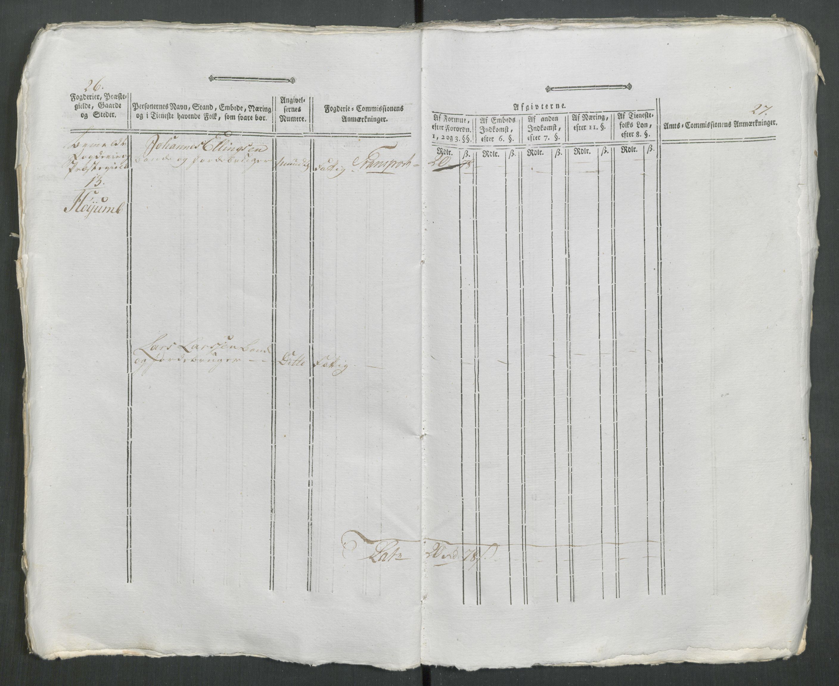 Rentekammeret inntil 1814, Reviderte regnskaper, Mindre regnskaper, AV/RA-EA-4068/Rf/Rfe/L0058: Ytre og Indre Sogn fogderi, 1789, p. 237