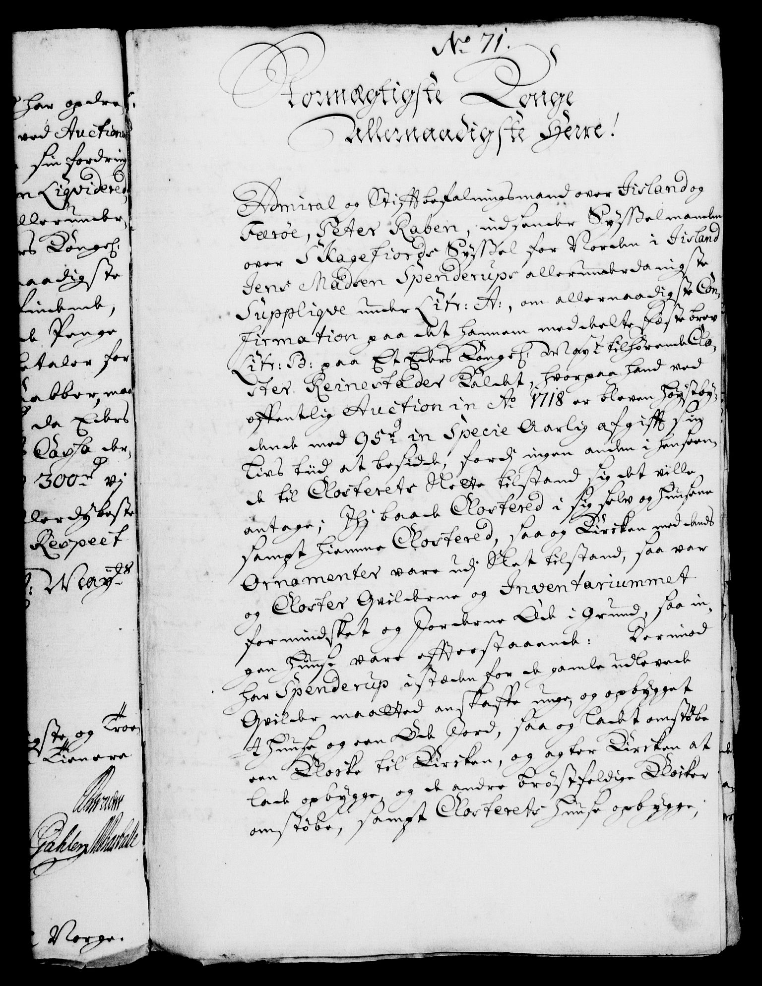 Rentekammeret, Kammerkanselliet, AV/RA-EA-3111/G/Gf/Gfa/L0006: Norsk relasjons- og resolusjonsprotokoll (merket RK 52.6), 1723, p. 503