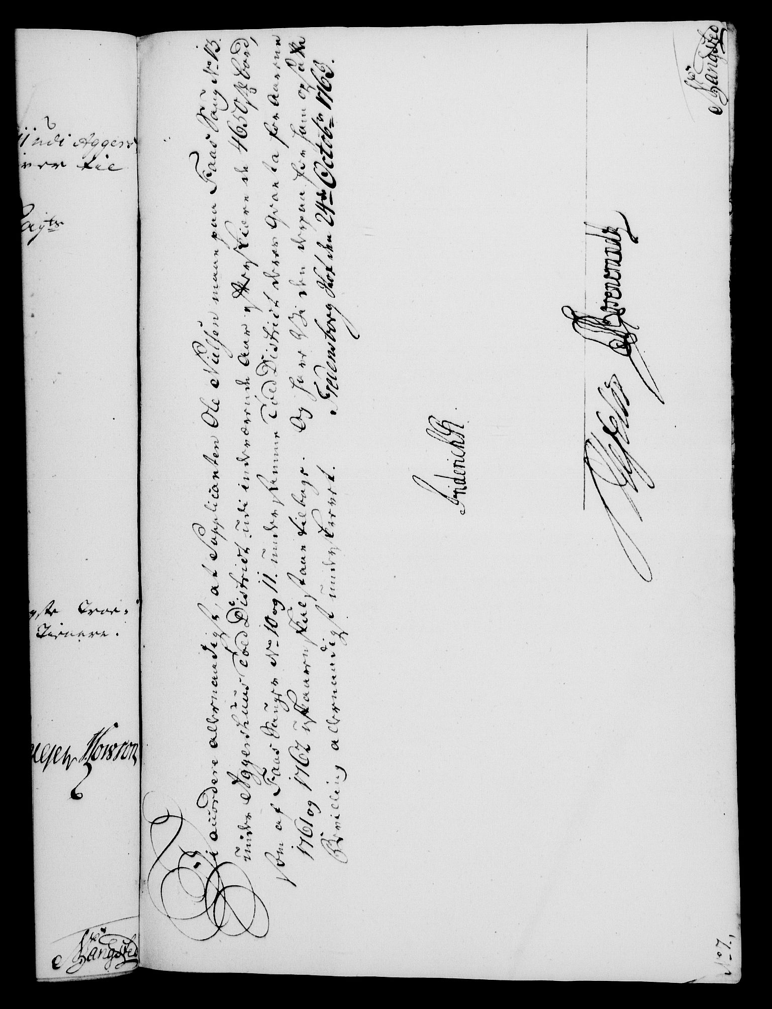 Rentekammeret, Kammerkanselliet, RA/EA-3111/G/Gf/Gfa/L0045: Norsk relasjons- og resolusjonsprotokoll (merket RK 52.45), 1763, p. 457