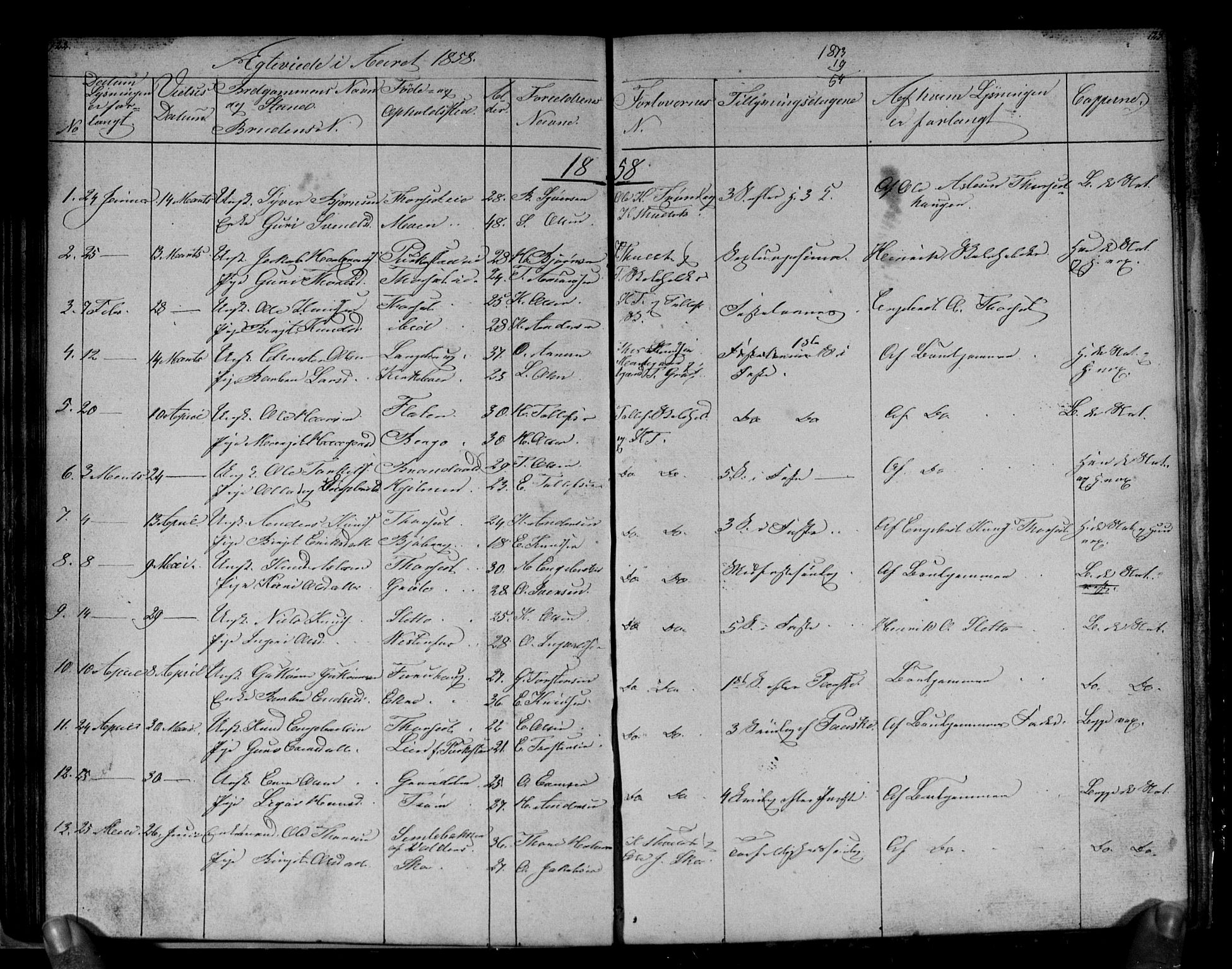 Gol kirkebøker, AV/SAKO-A-226/G/Gb/L0003: Parish register (copy) no. II 3, 1844-1858, p. 122-123