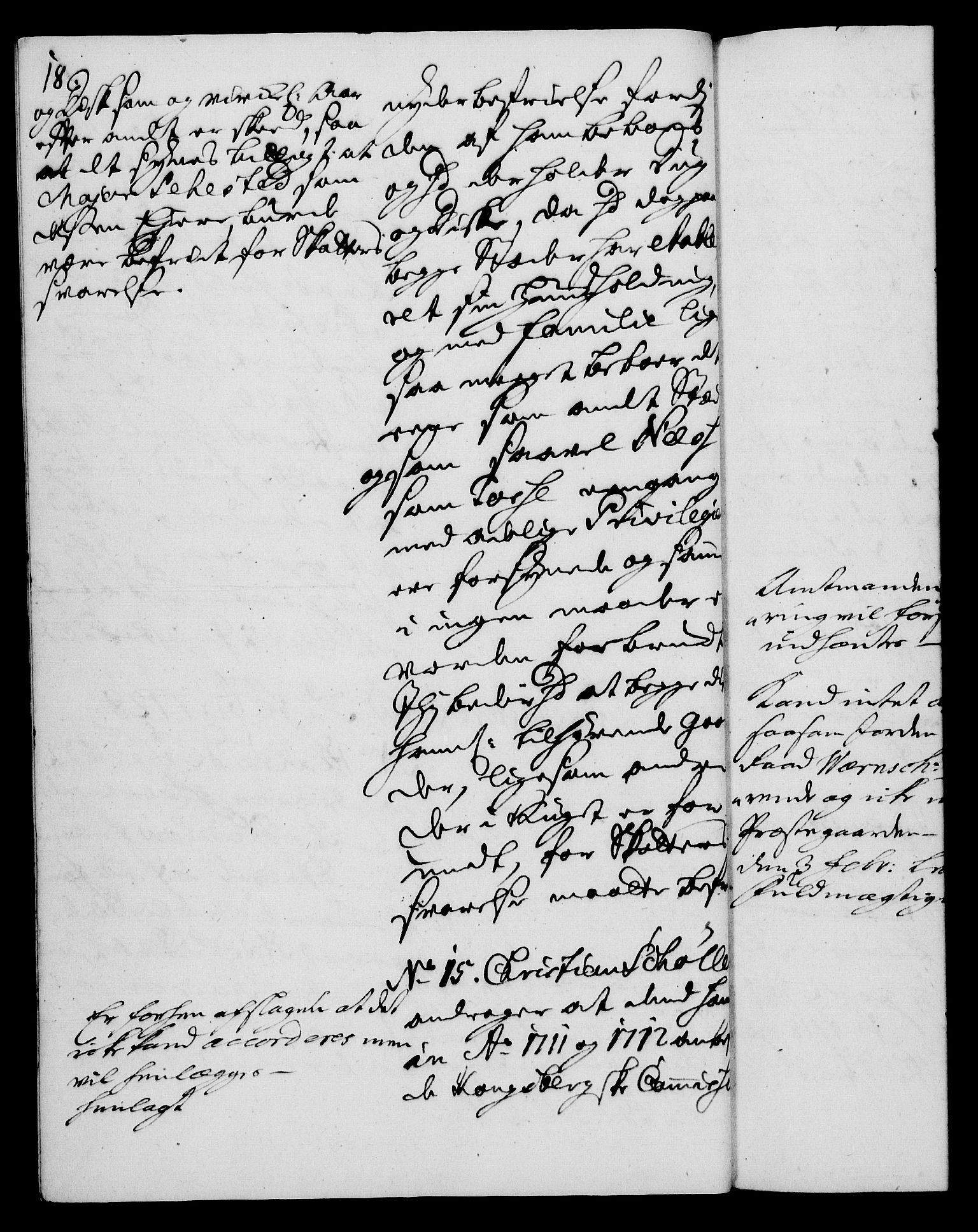 Rentekammeret, Kammerkanselliet, RA/EA-3111/G/Gh/Gha/L0010: Norsk ekstraktmemorialprotokoll (merket RK 53.55), 1728, p. 18