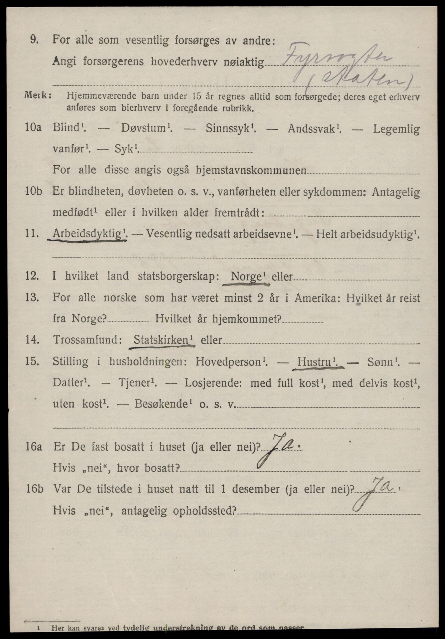 SAT, 1920 census for Haram, 1920, p. 6534