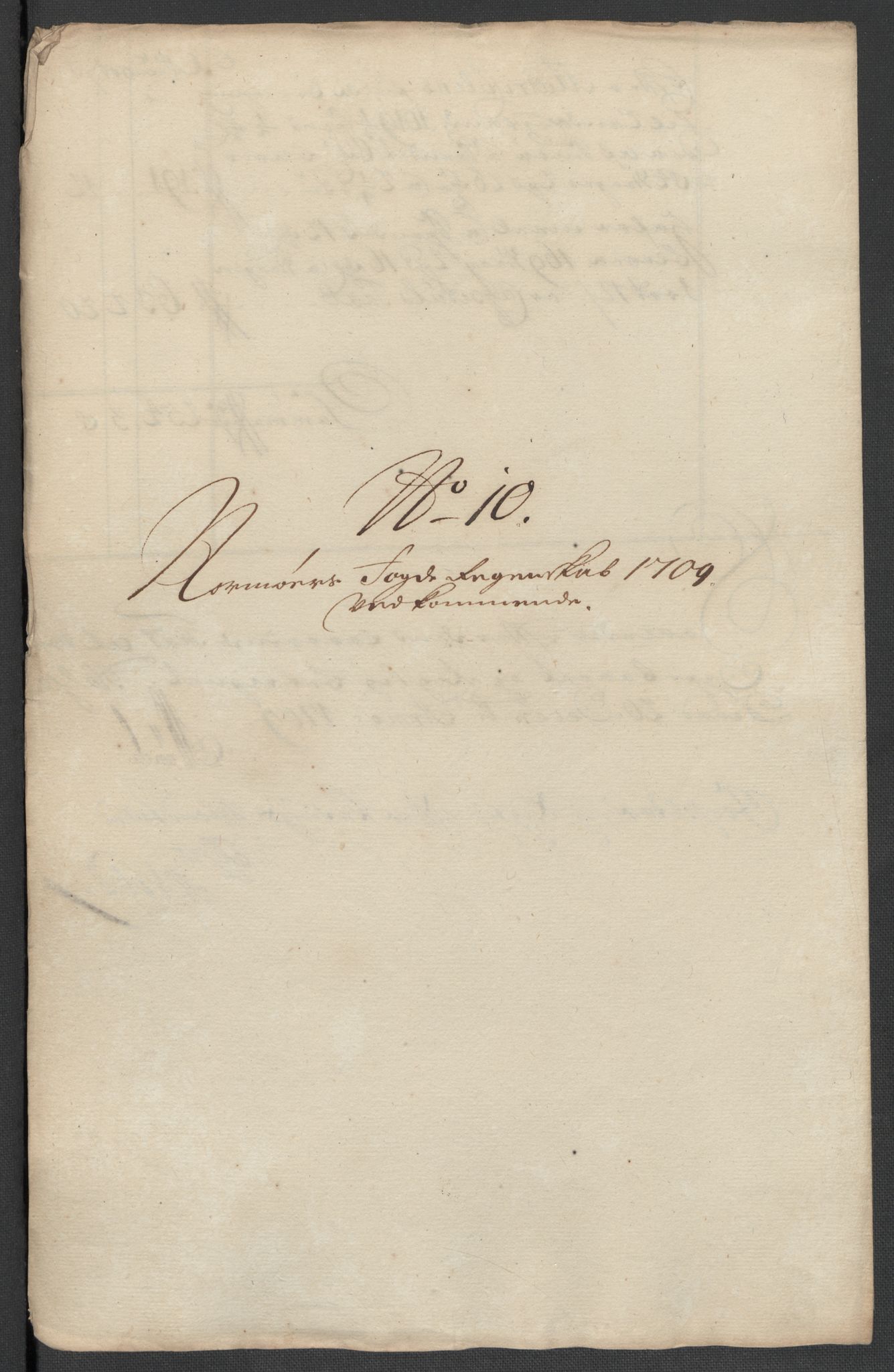 Rentekammeret inntil 1814, Reviderte regnskaper, Fogderegnskap, RA/EA-4092/R56/L3744: Fogderegnskap Nordmøre, 1709-1710, p. 117