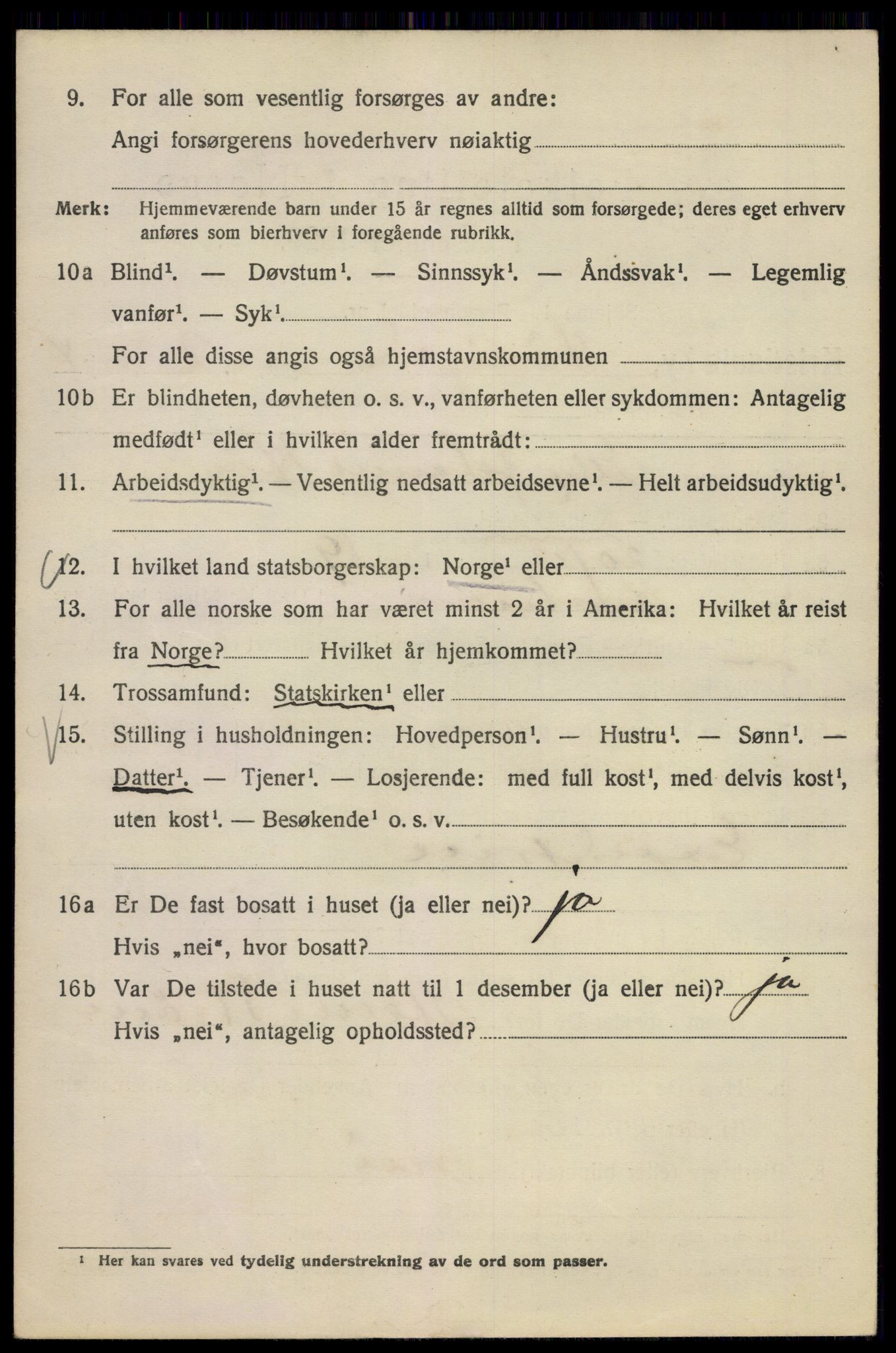 SAO, 1920 census for Kristiania, 1920, p. 562096