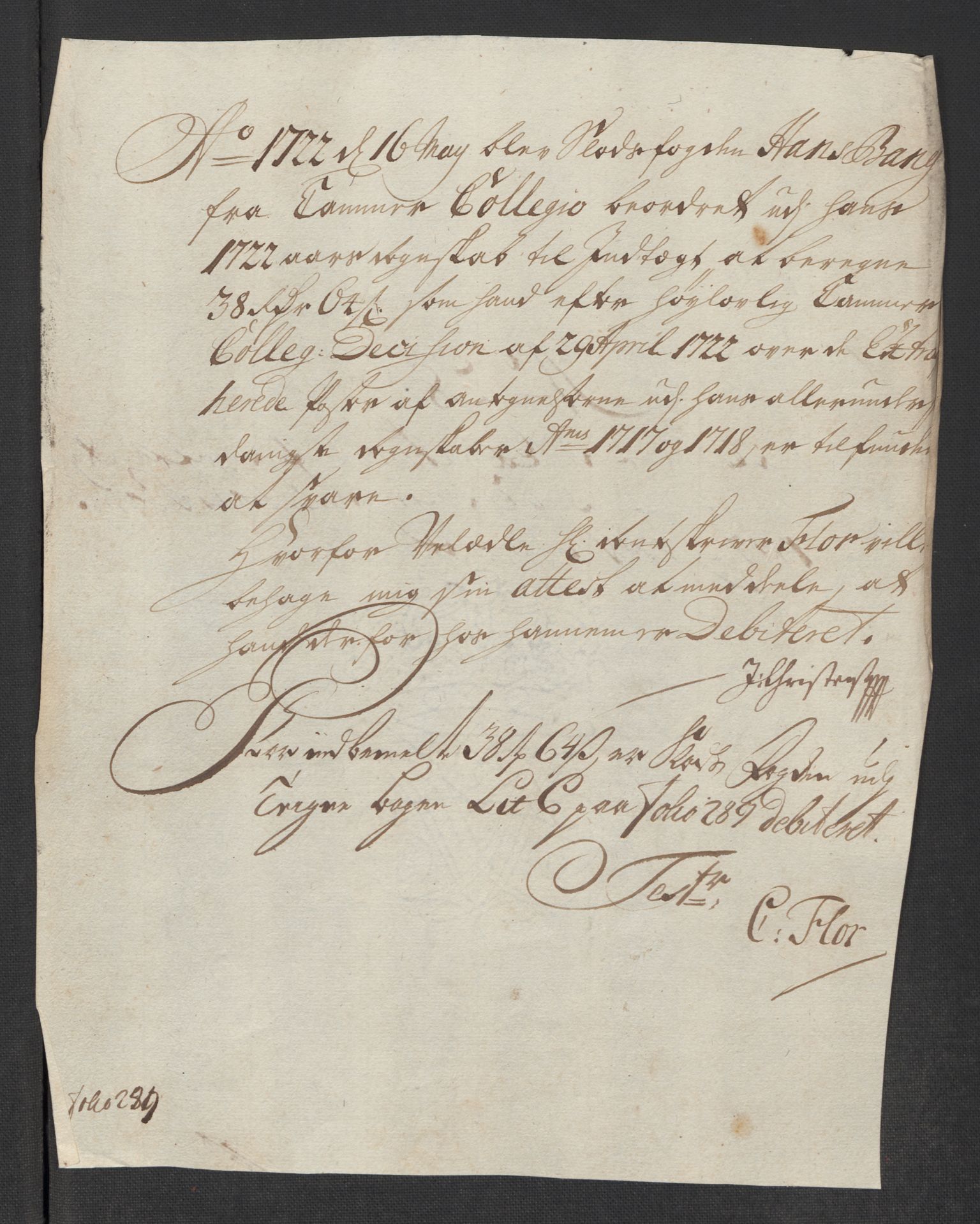 Rentekammeret inntil 1814, Reviderte regnskaper, Fogderegnskap, AV/RA-EA-4092/R10/L0456: Fogderegnskap Aker og Follo, 1718, p. 623