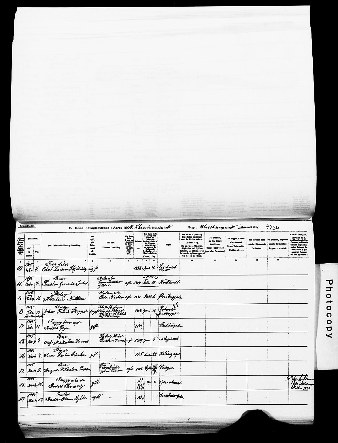 Ministerialprotokoller, klokkerbøker og fødselsregistre - Møre og Romsdal, SAT/A-1454/572/L0860: Parish register (official) no. 572D04, 1903-1916