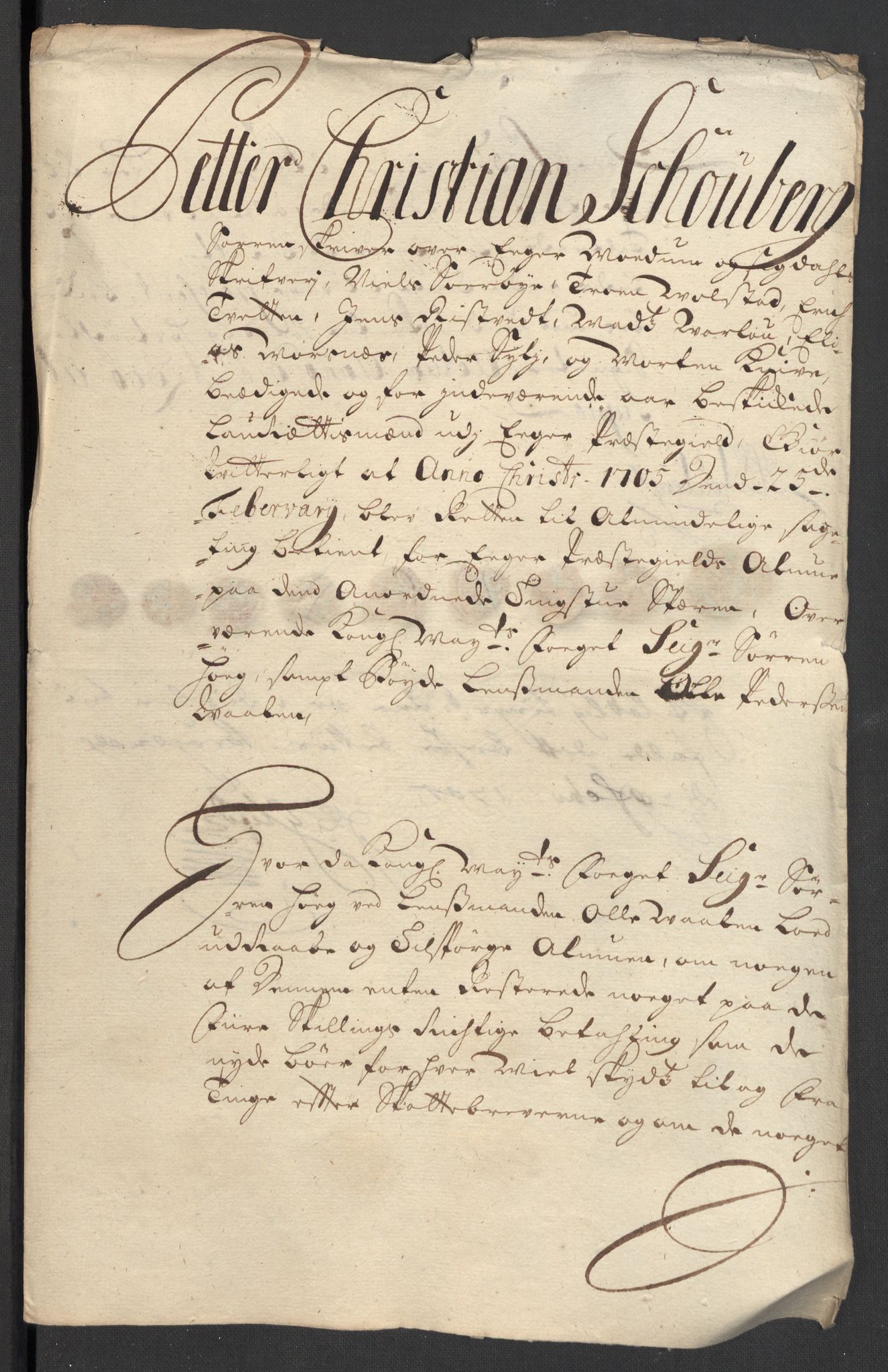 Rentekammeret inntil 1814, Reviderte regnskaper, Fogderegnskap, AV/RA-EA-4092/R30/L1700: Fogderegnskap Hurum, Røyken, Eiker og Lier, 1704-1705, p. 230