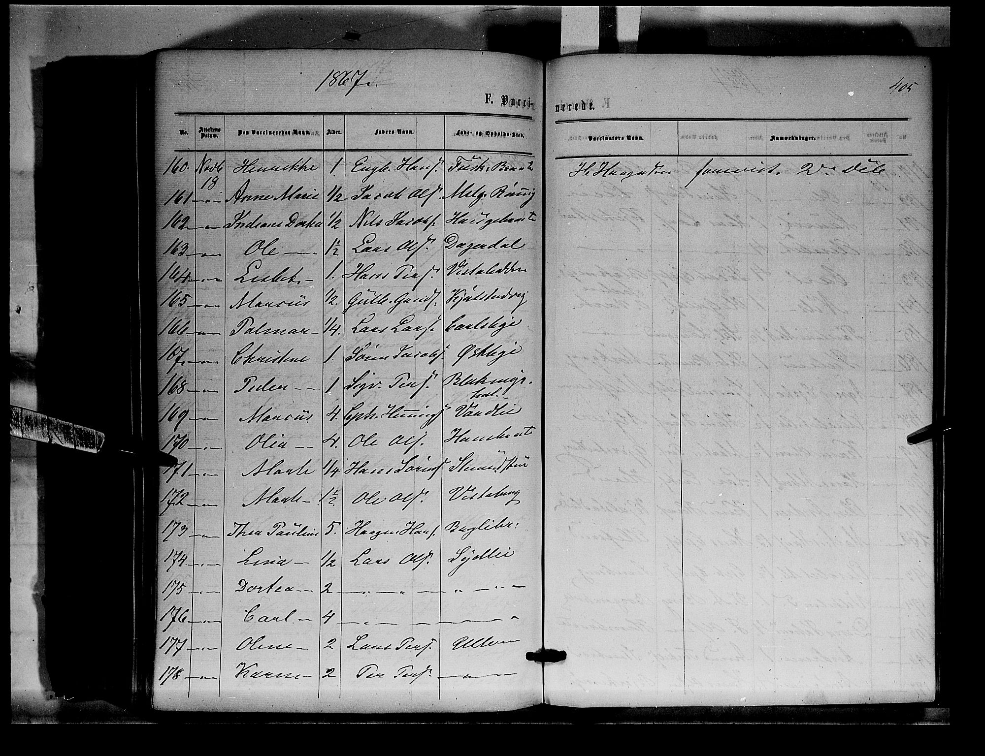 Sør-Odal prestekontor, SAH/PREST-030/H/Ha/Haa/L0003: Parish register (official) no. 3, 1864-1870, p. 405