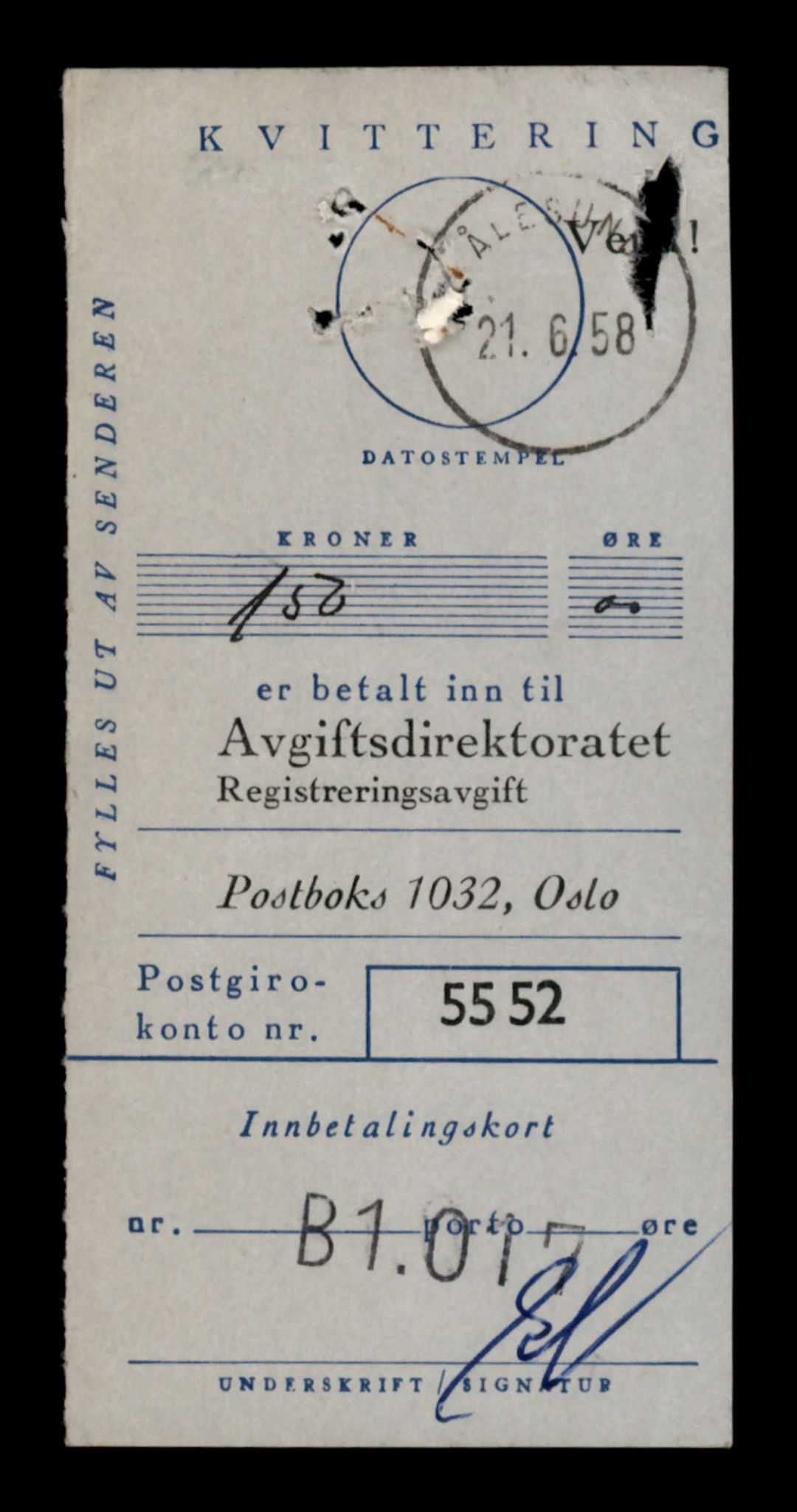 Møre og Romsdal vegkontor - Ålesund trafikkstasjon, AV/SAT-A-4099/F/Fe/L0040: Registreringskort for kjøretøy T 13531 - T 13709, 1927-1998, p. 289